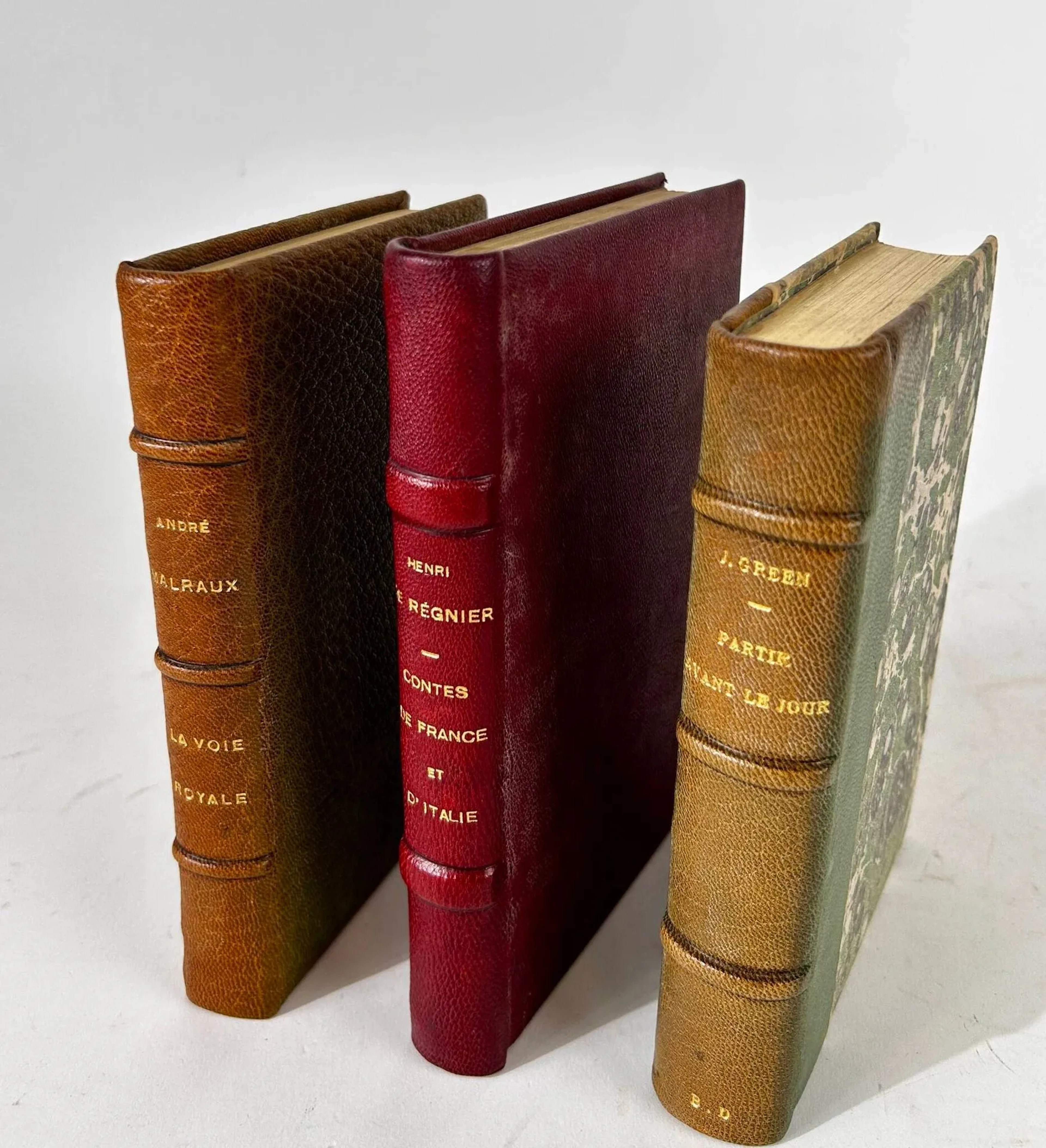 Set of three books including: - Lot 396