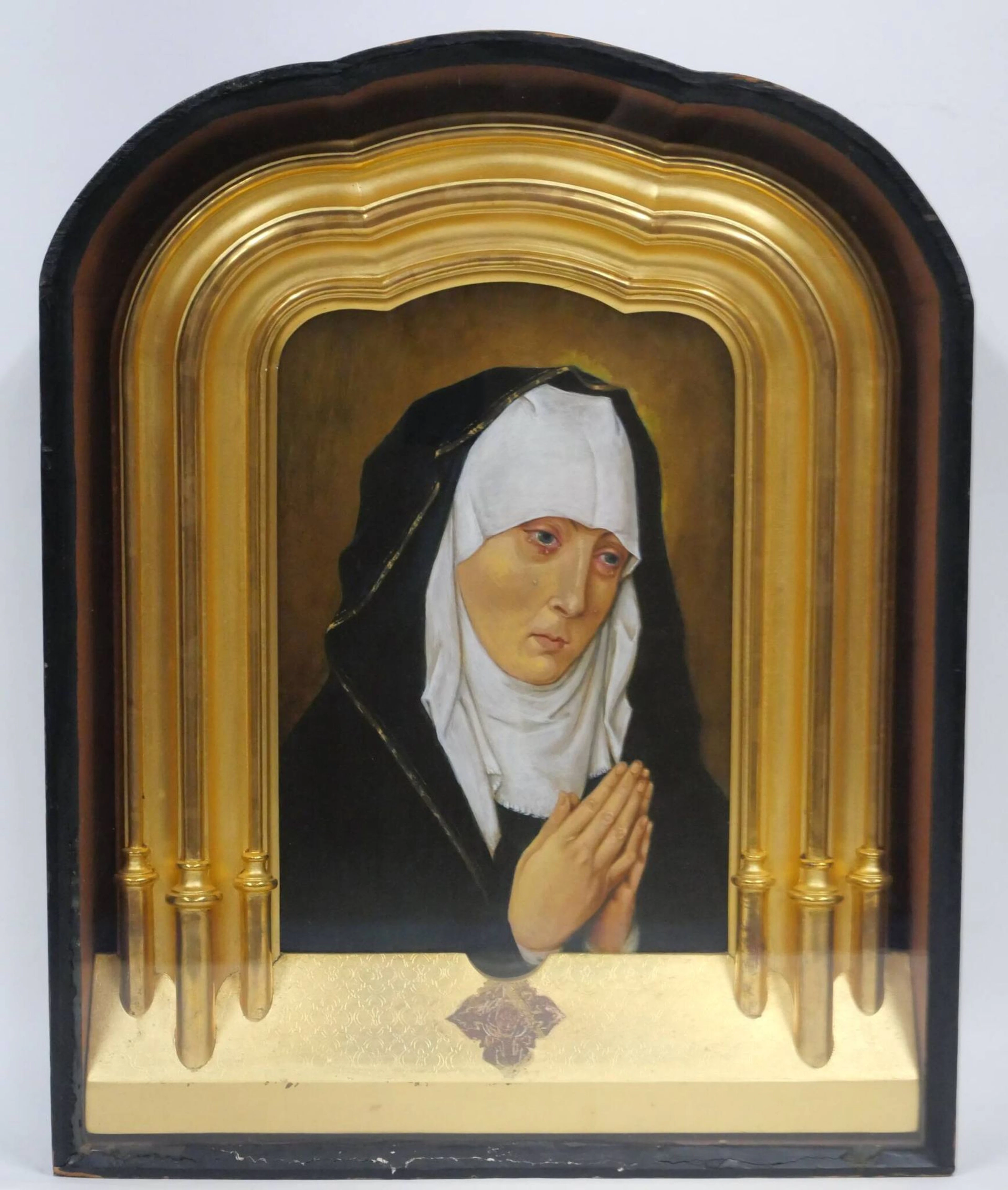 Early 20th-century painting in the style of the Flemish Prim - Lot 290
