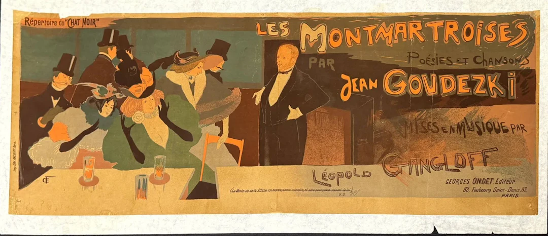 By FEURE, Georges (monogram). Repertoire of the “Chat Noir.” - Lot 64