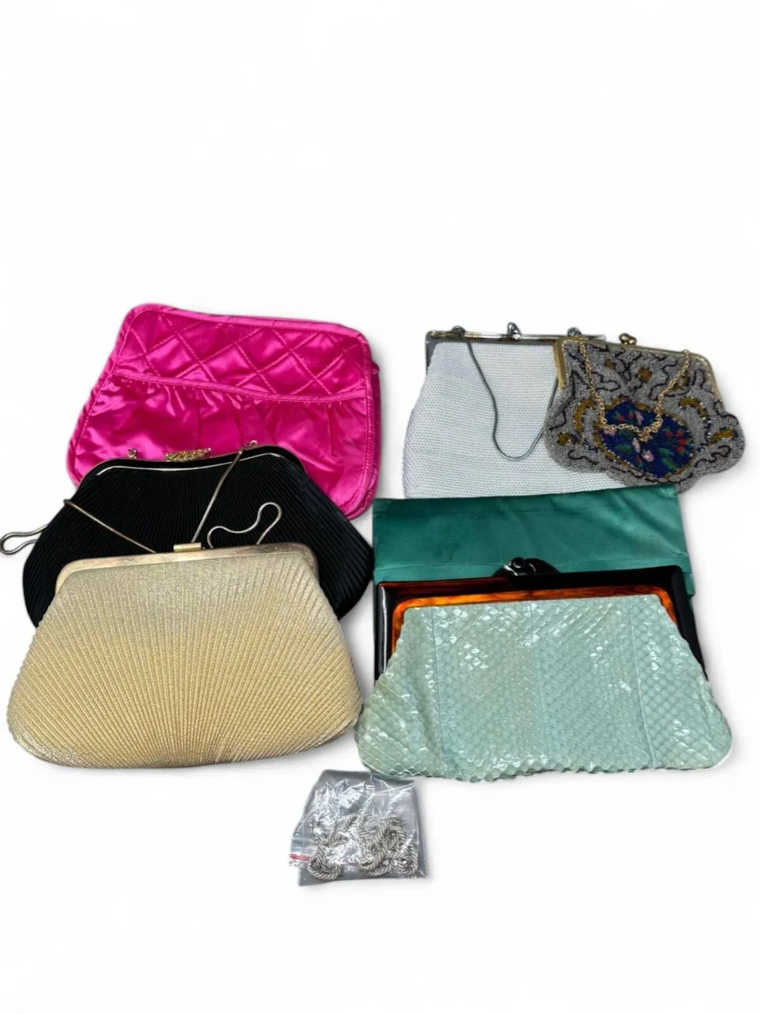 Set of evening clutches as is - Lot 85