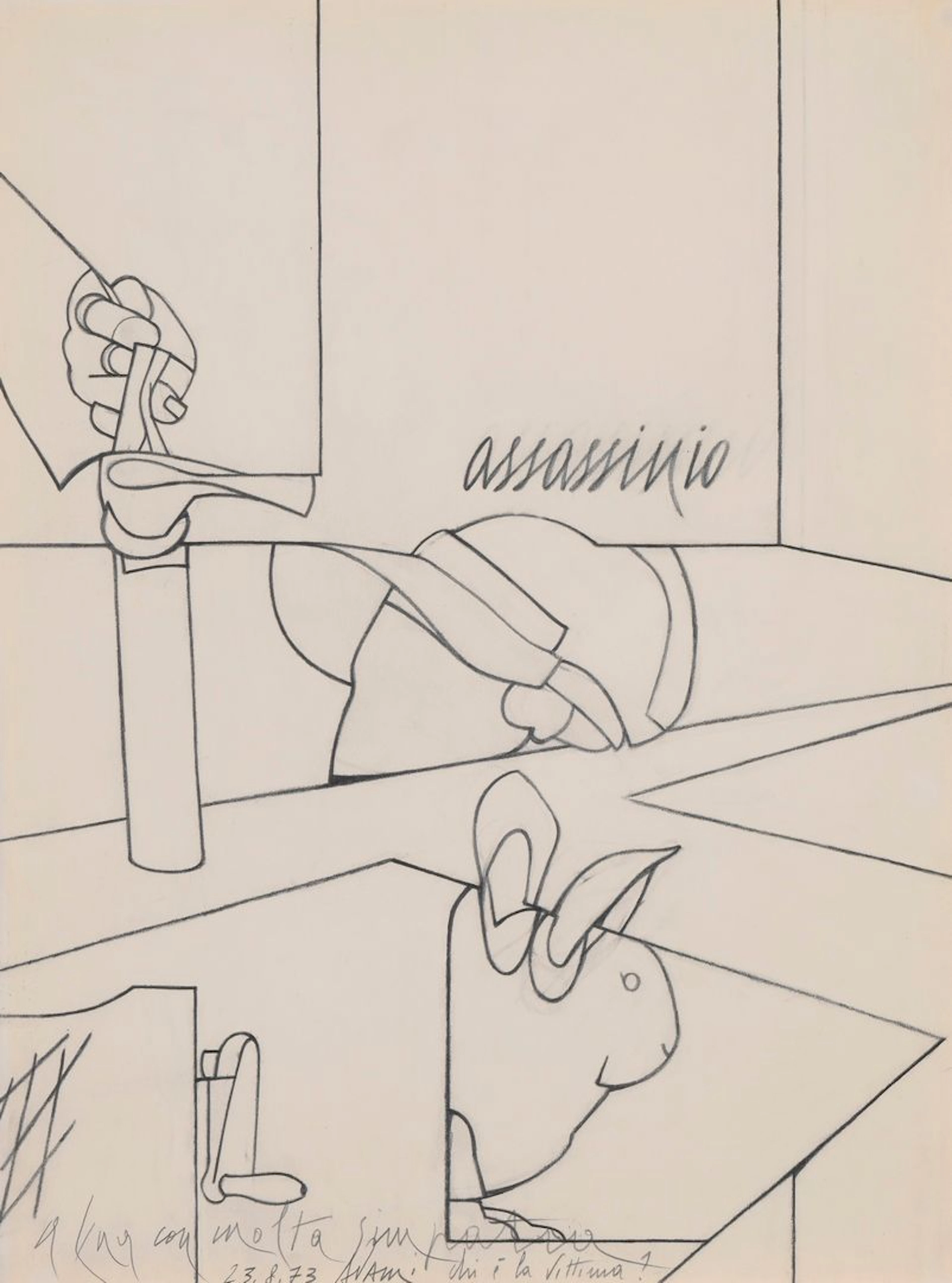 ADAMI Valerio, born 1935 - Lot 116
