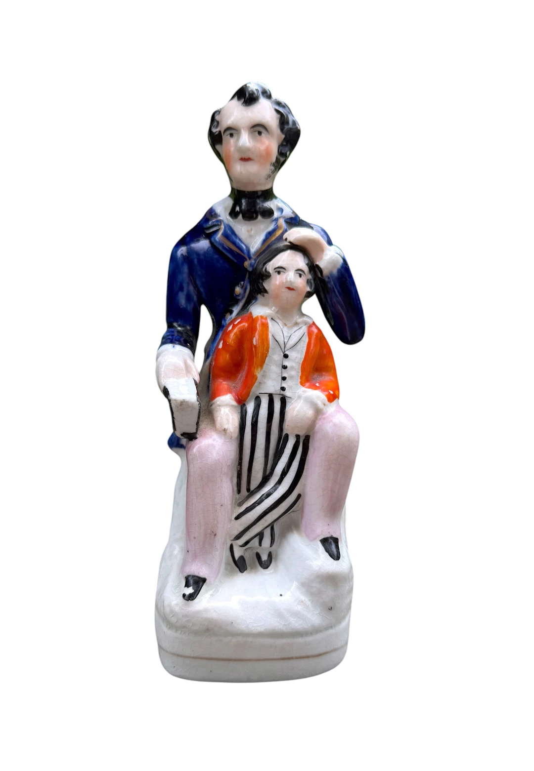 Staffordshire figure of Lord Shaftesbury, c. 1845.