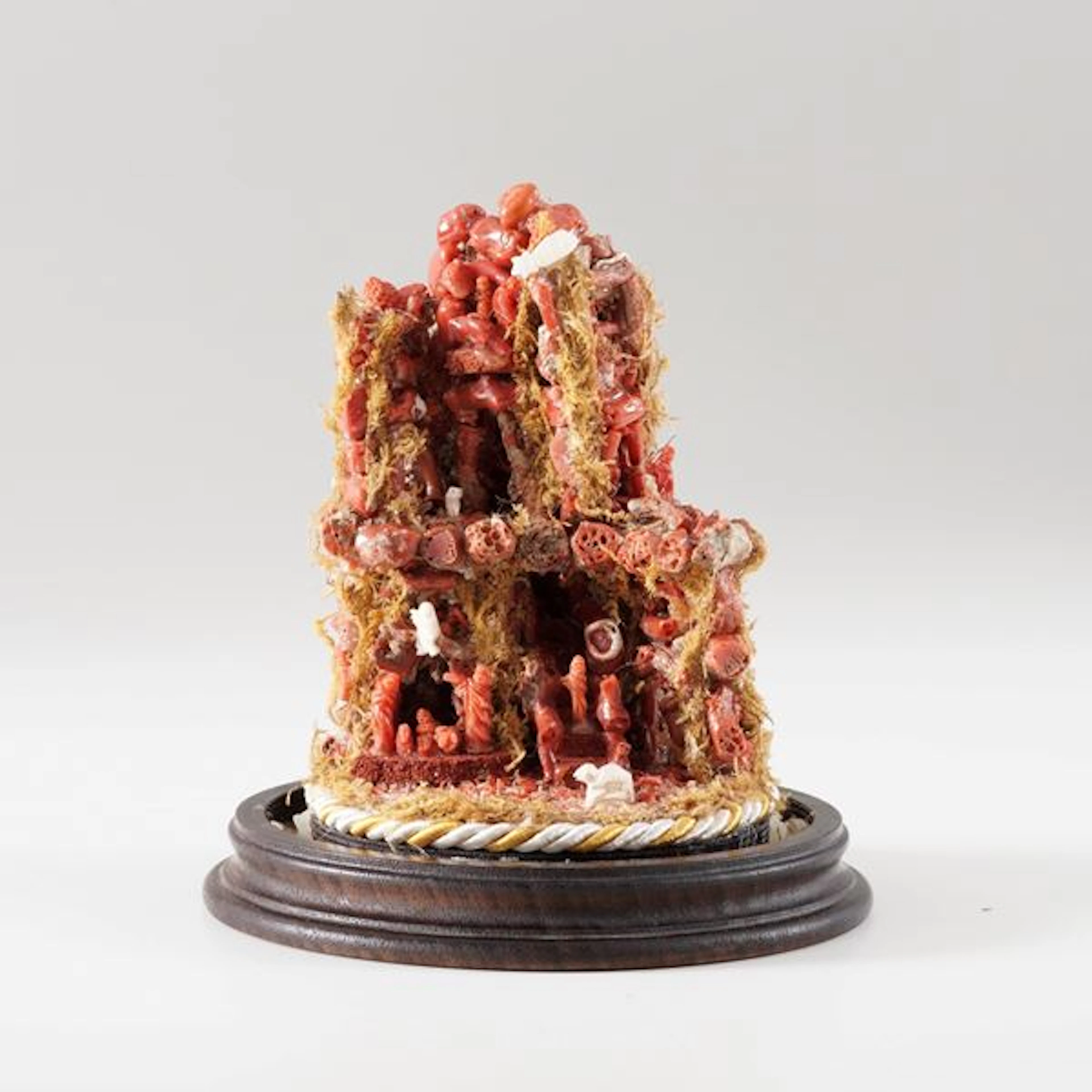 Coral nativity scene