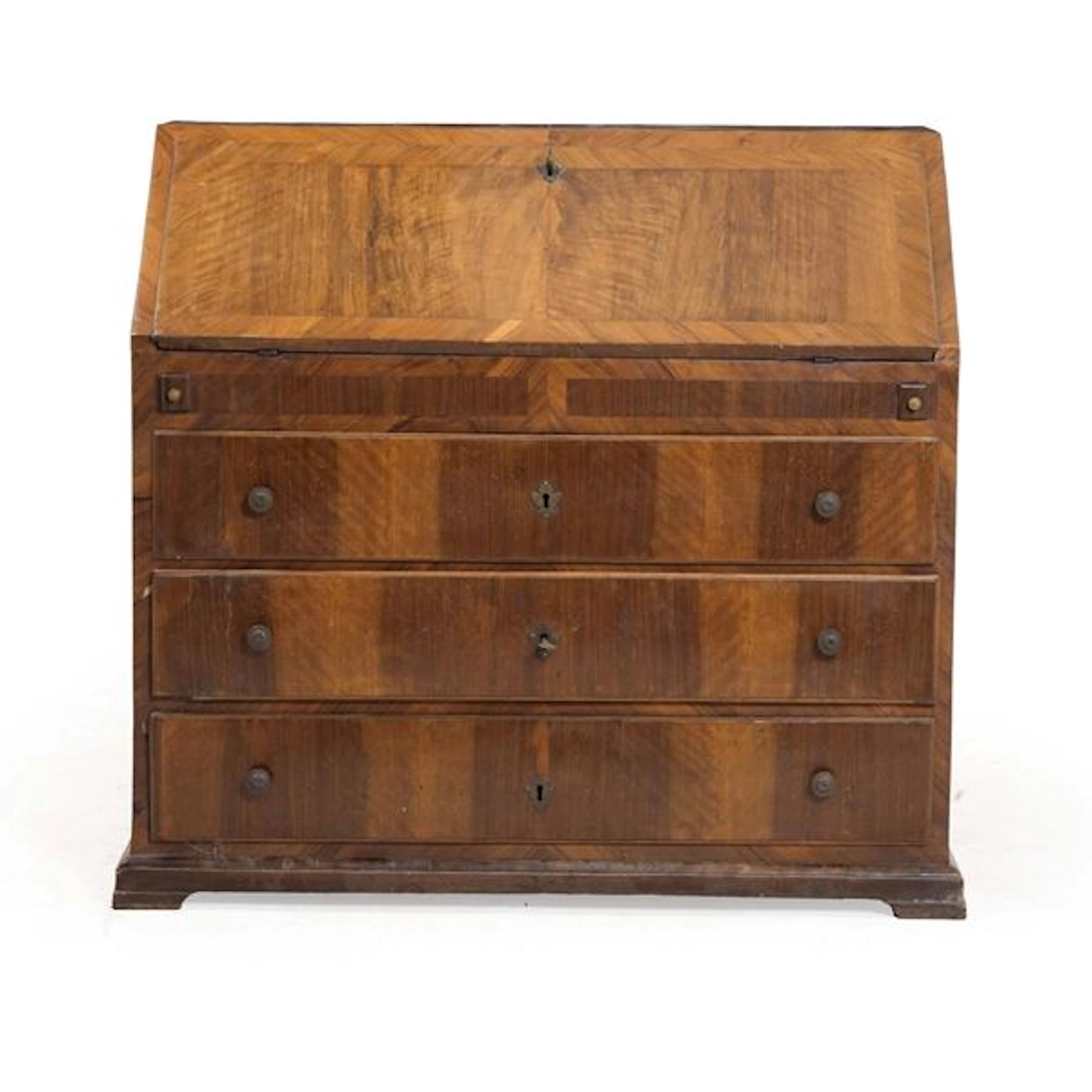 Ribalta in legno lastronato. XIX secolo