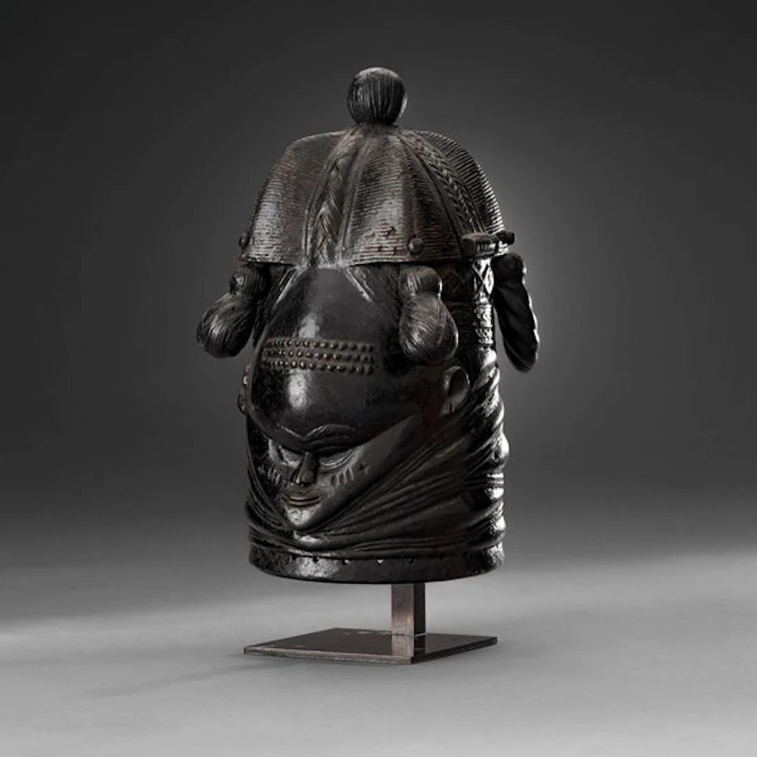 Mende, Sande female society, Sierra Leone Helmet mask