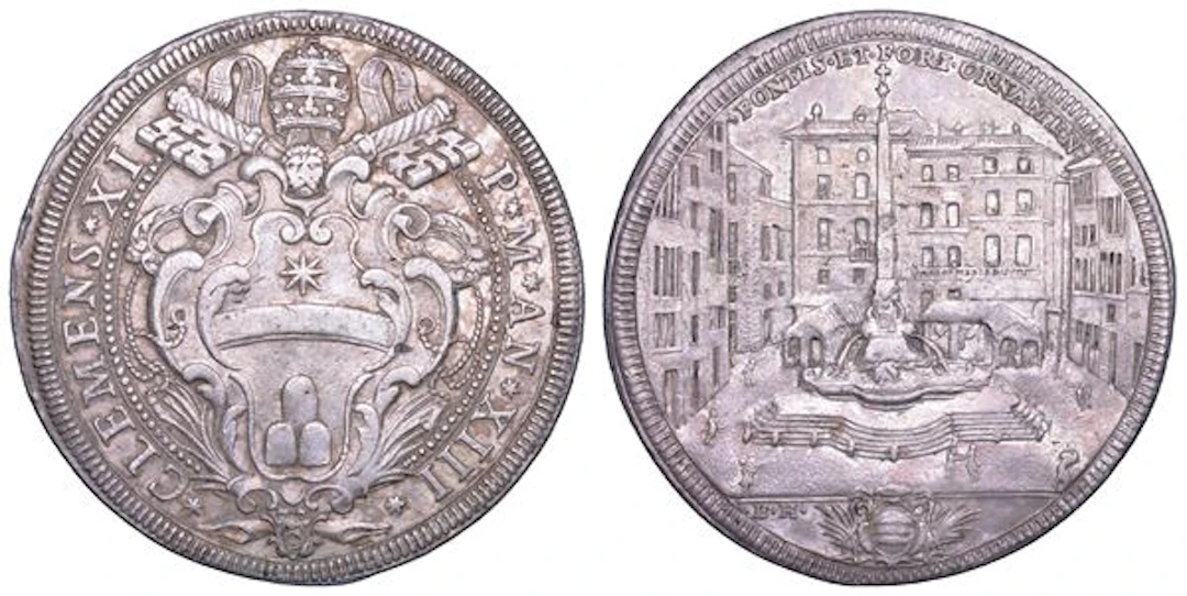 STATO PONTIFICIO. CLEMENTE XI (Giovanni Francesco Albani), 1700-1721.