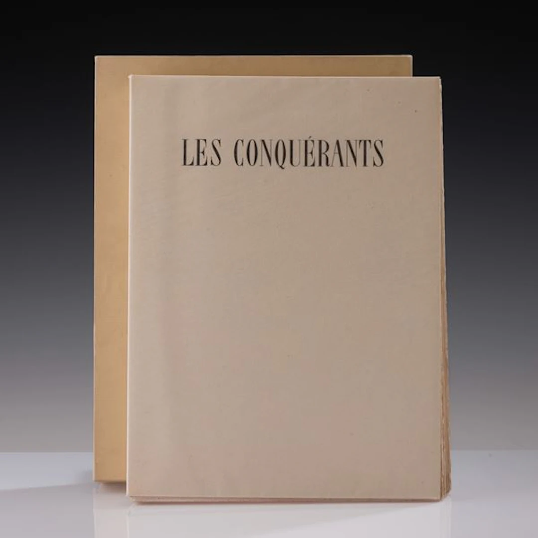 Les Conquérants, Trente-trois eaux-fortes originales en deux couleurs