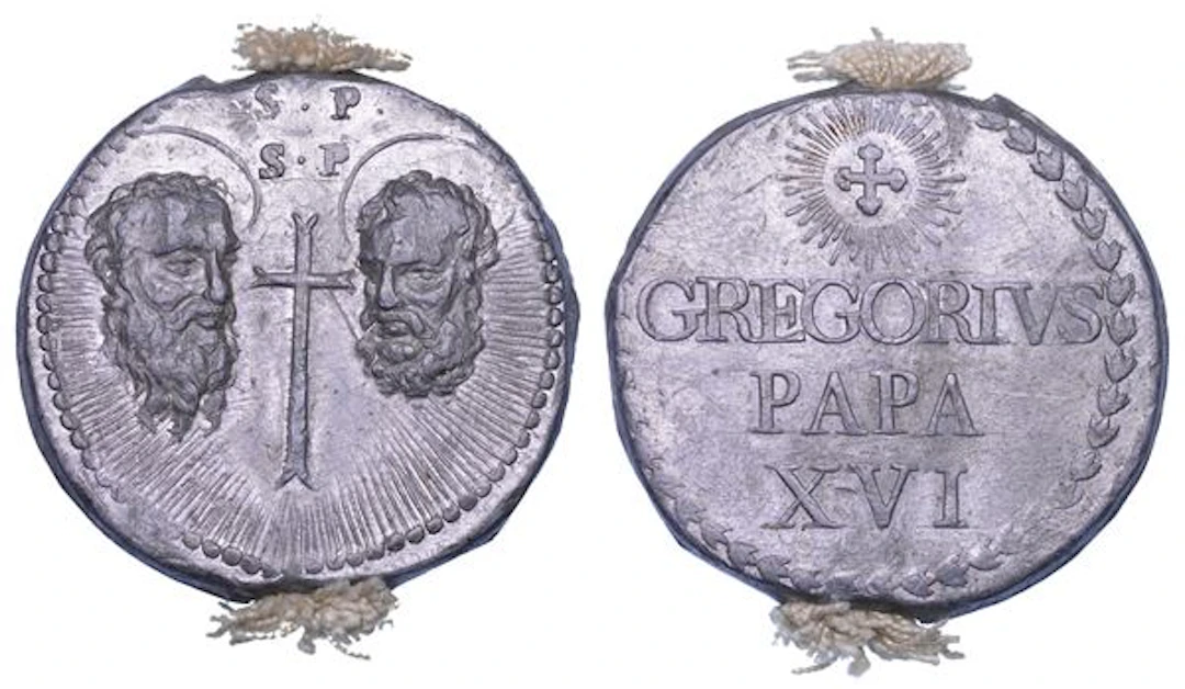 STATO PONTIFICIO. GREGORIO XVI (Bartolomeo Alberto Cappellari), 1831-1846.