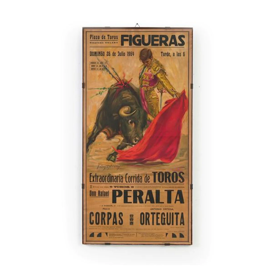 Manifesto Extraordinaria Corrida de toros, 1964