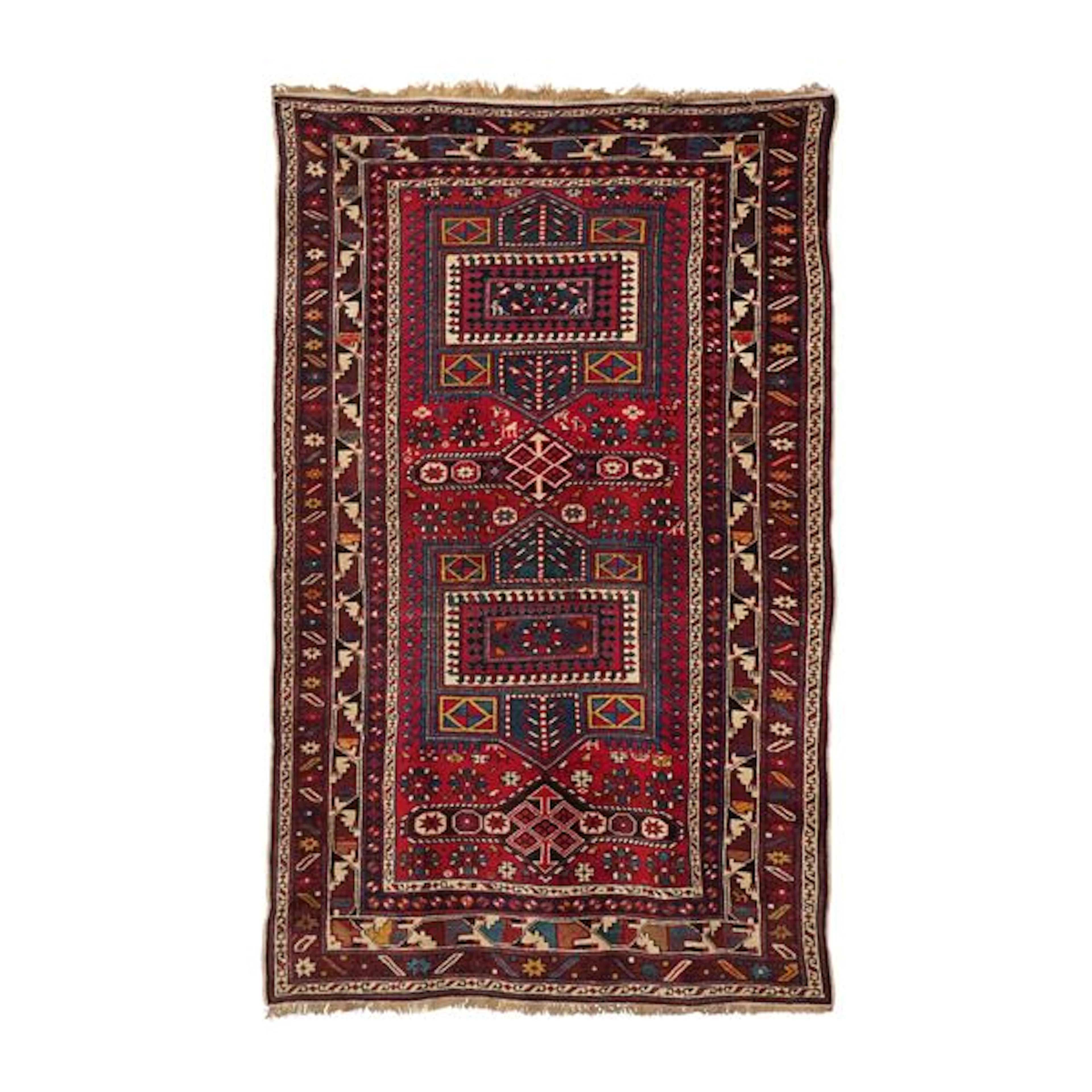 Tappeto Shirvan Caucaso fine XIX secolo XX secolo