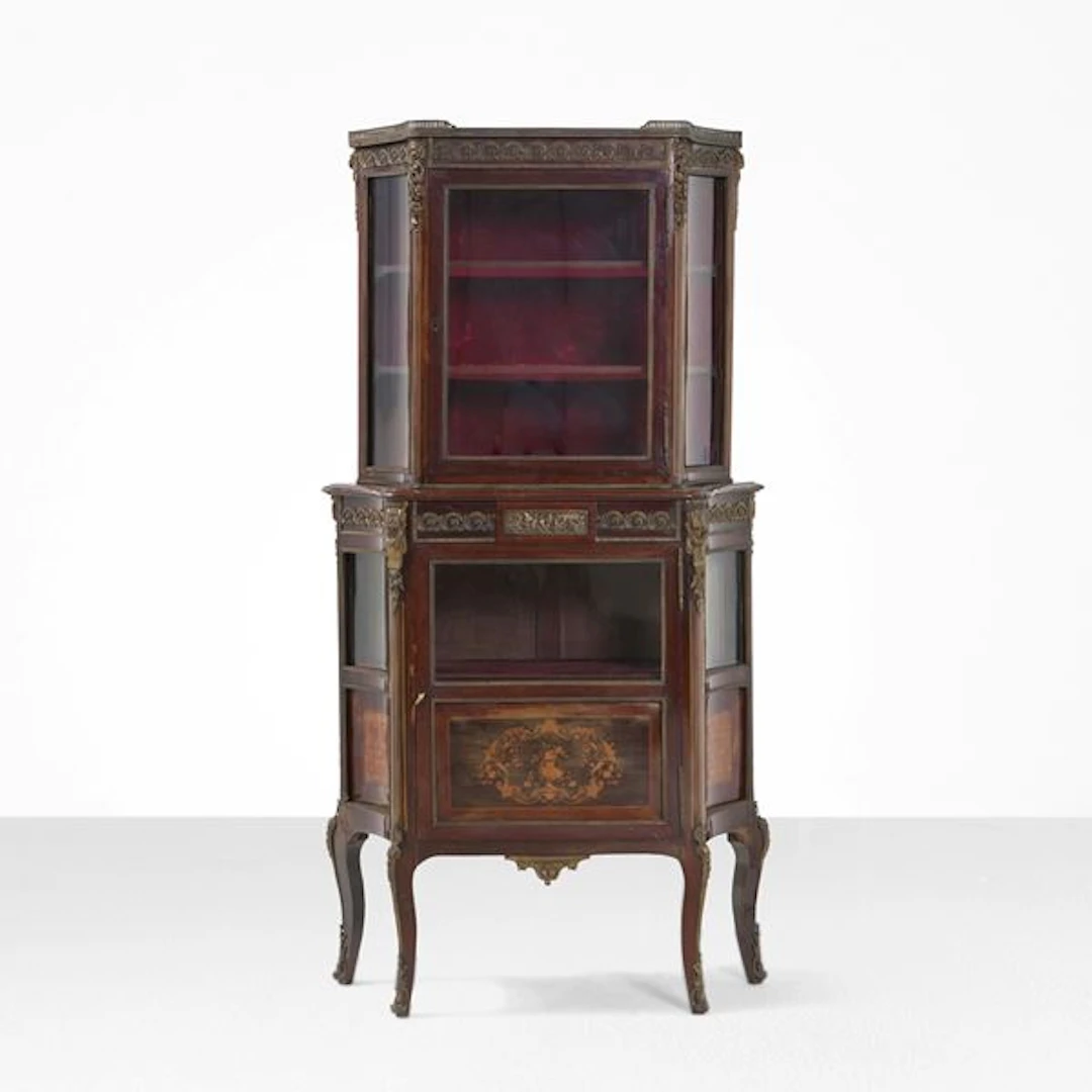 Vetrina Napoleone III. Francia, fine XIX secolo