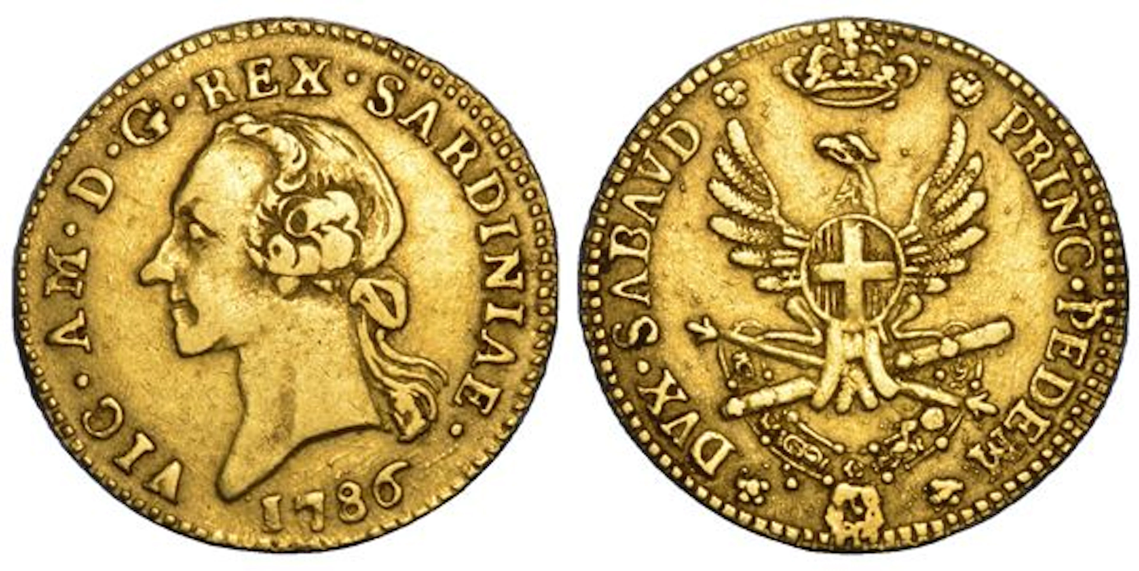 REGNO DI SARDEGNA. VITTORIO AMEDEO III DI SAVOIA, 1773-1796. Mezza
