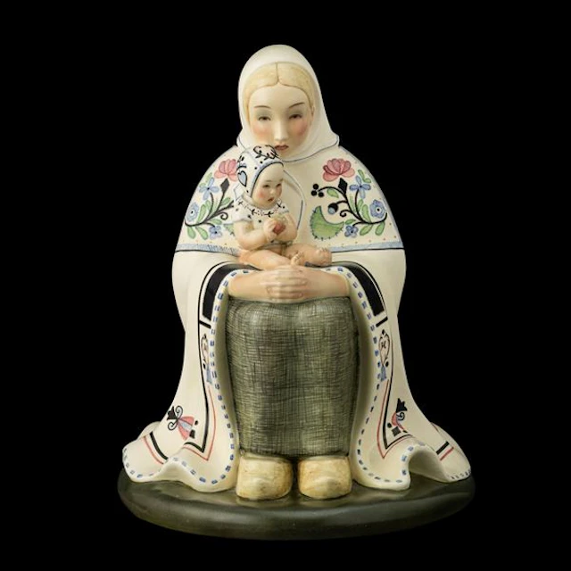 Lenci, Torino 1933 ca Madonna della neve