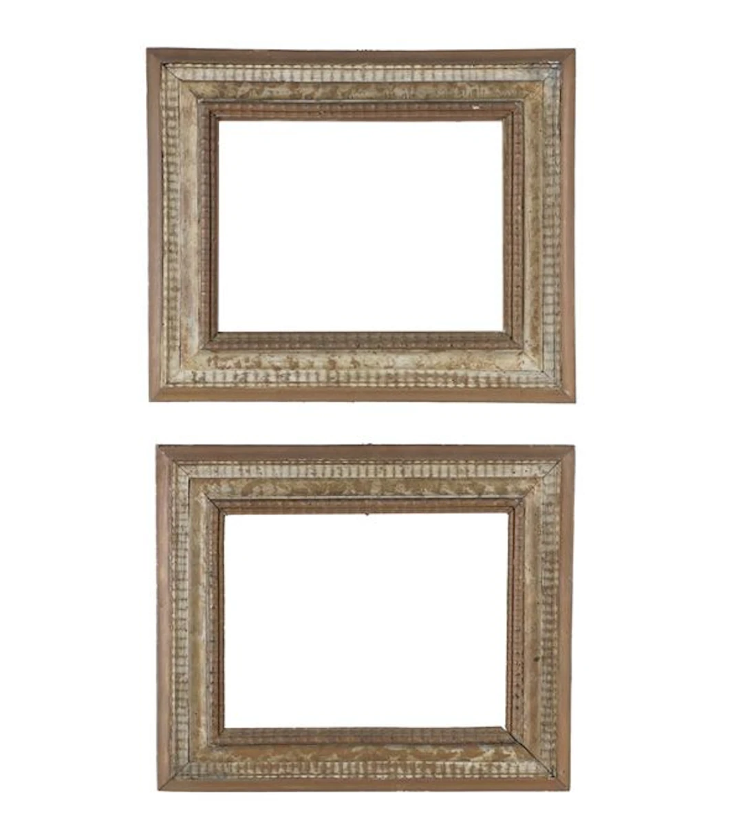 Coppia di cornici in legno