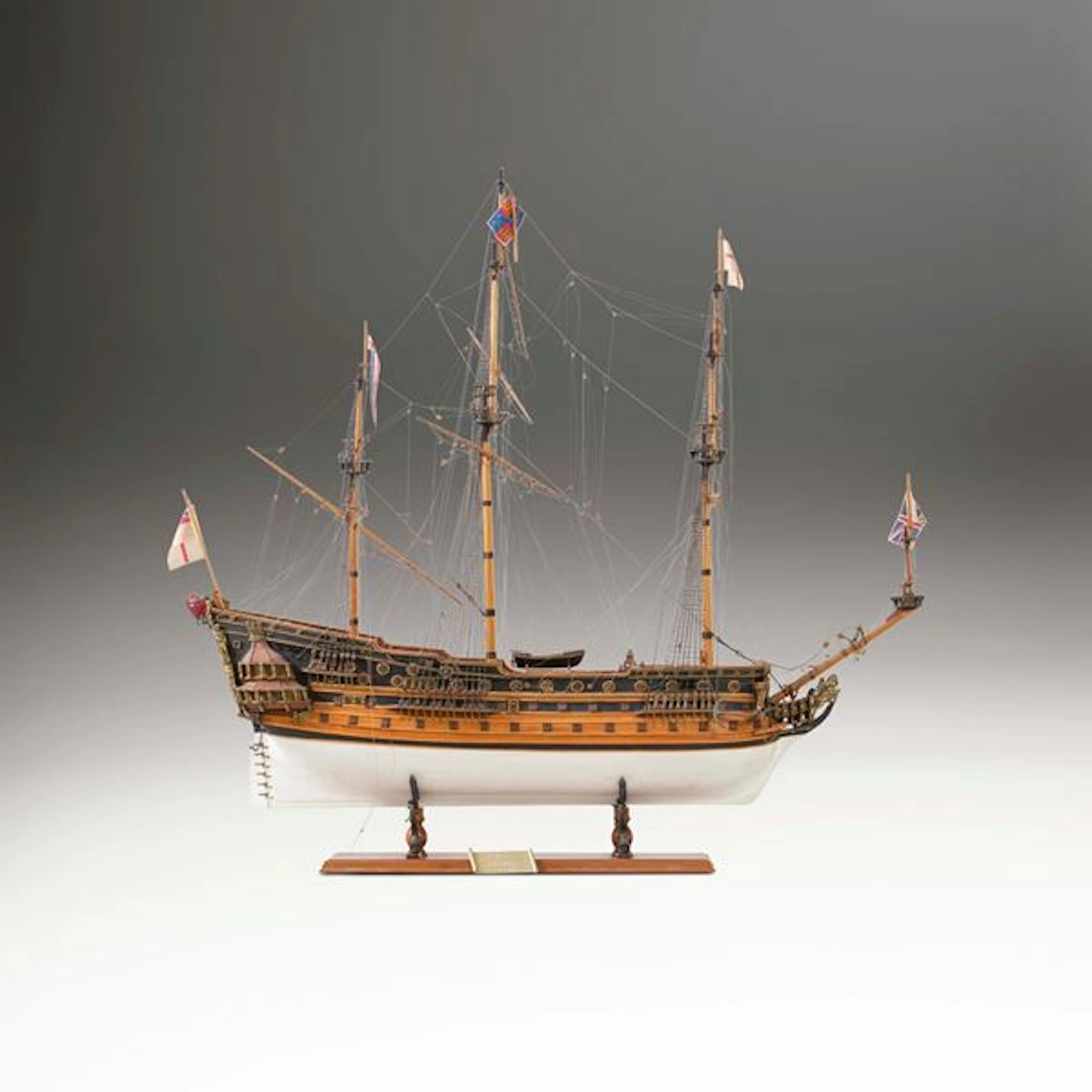 Modellino di veliero della âH.M.S. Prince del 1670", seconda metÃ