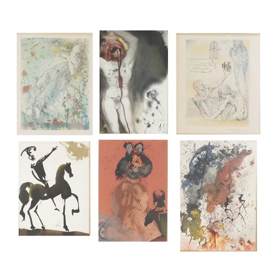 DalÃ¬, Salvador (1904-1989) Soggetti Vari