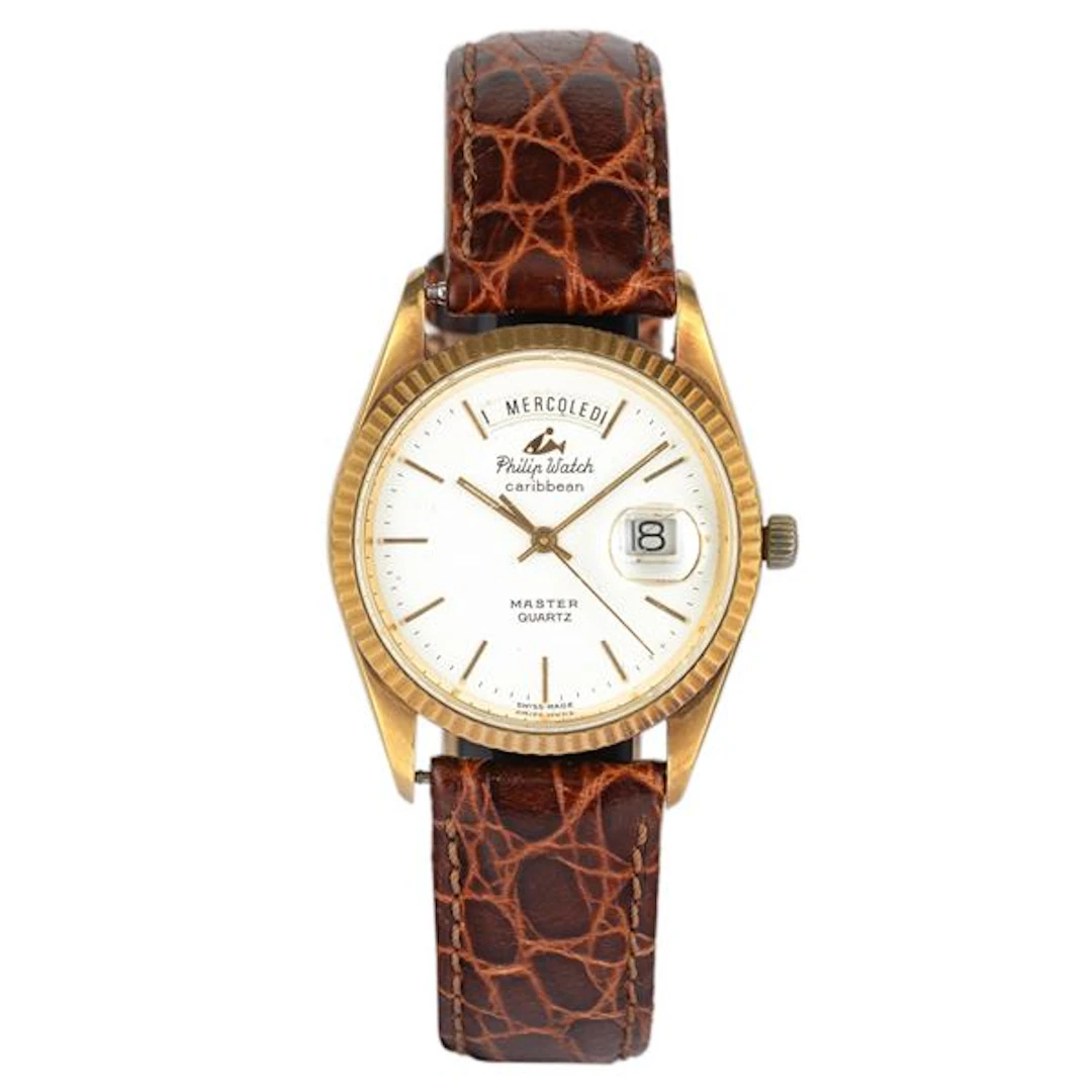 Day-Date ref. 6194 in oro giallo 18k, quadrante bianco con indici