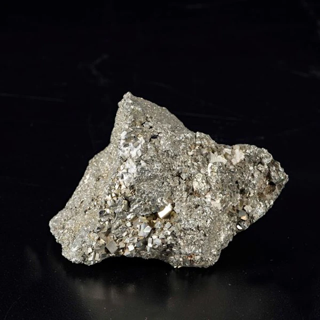 Pyrite microcrystal cluster