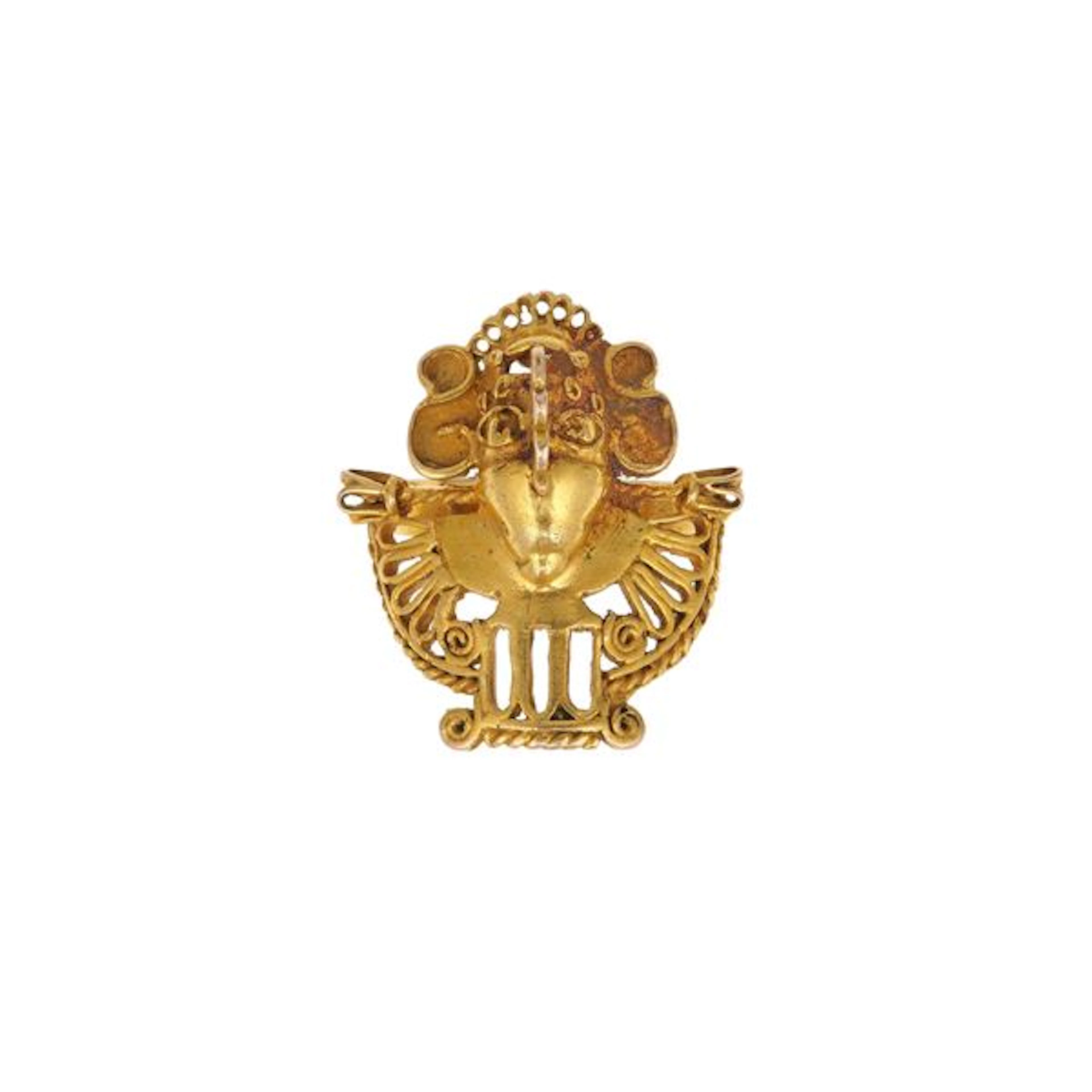 Low-karat gold ring