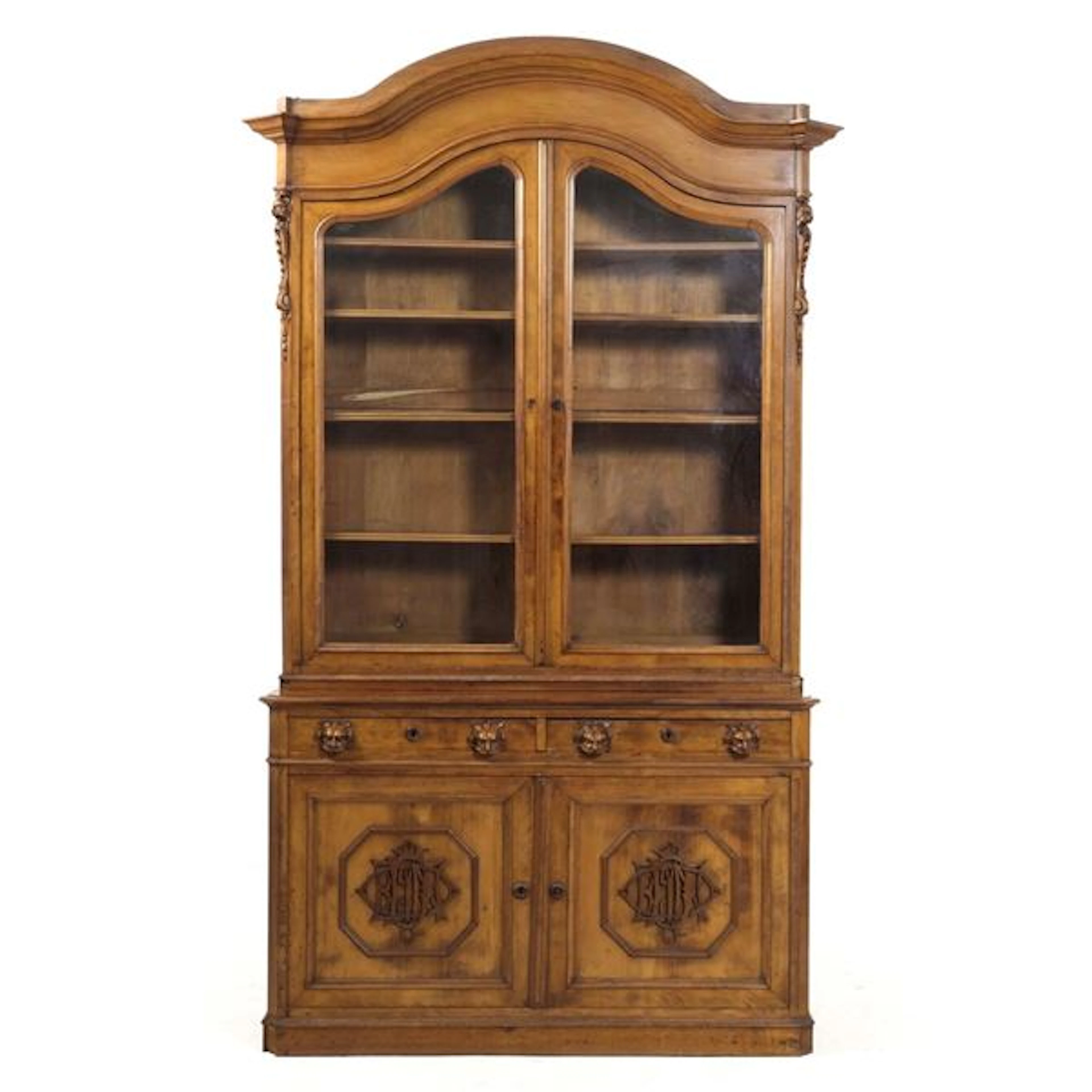 Credenza con alzata. Fine XIX-inizio XX secolo