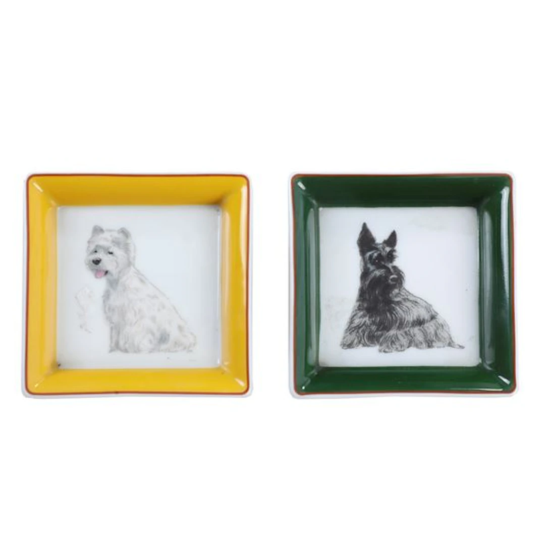 Hermès âScottish Terrierâ e âWhite Terrierâ, XX secolo.