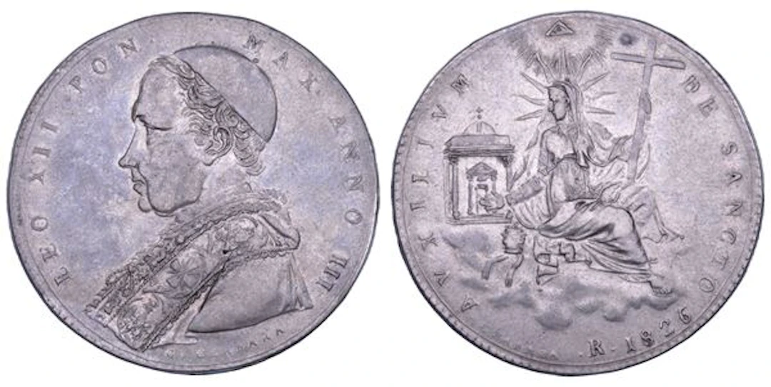 STATO PONTIFICIO. LEONE XII (Annibale Sermattei della Genga), 1823-1829.