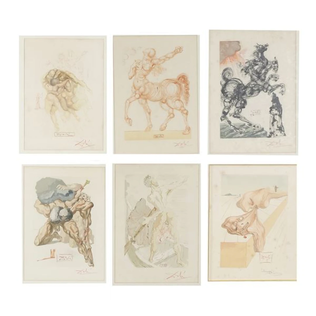 Dalì, Salvador (1904-1989) Dalla serie "Divina Commedia"