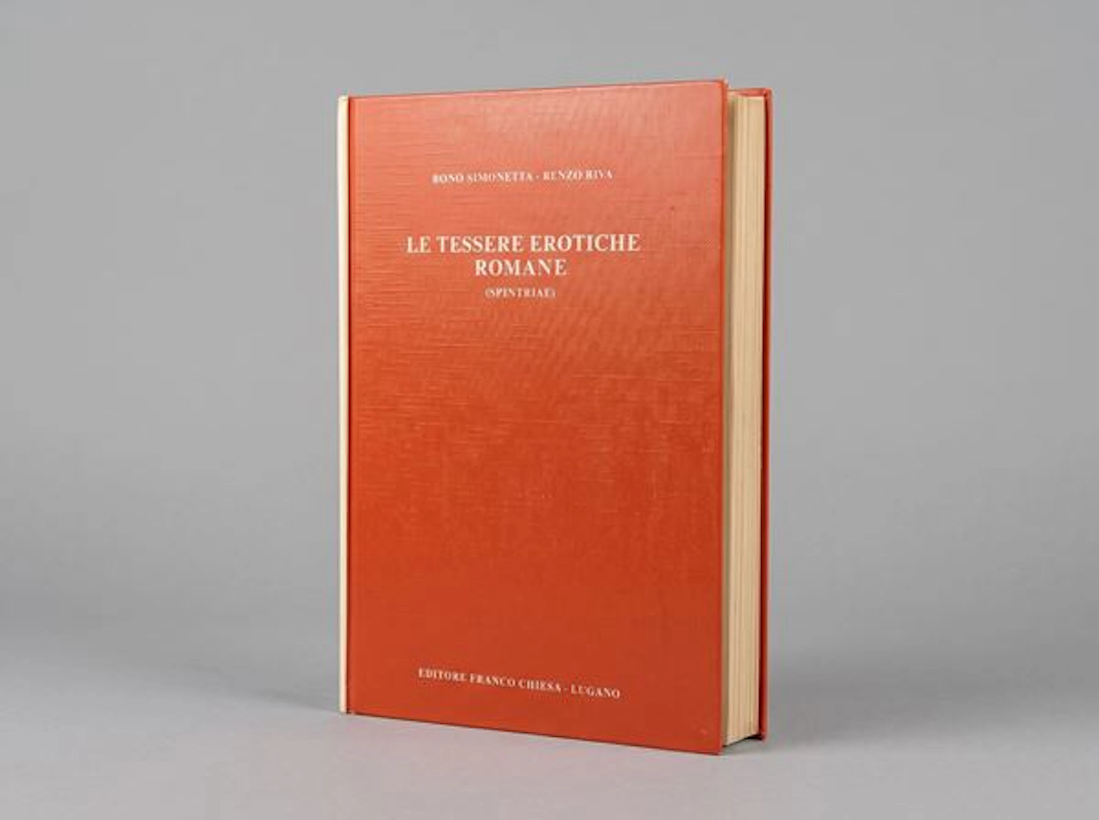 BONO S., RIVA R. Le tessere erotiche romane (spintriae).