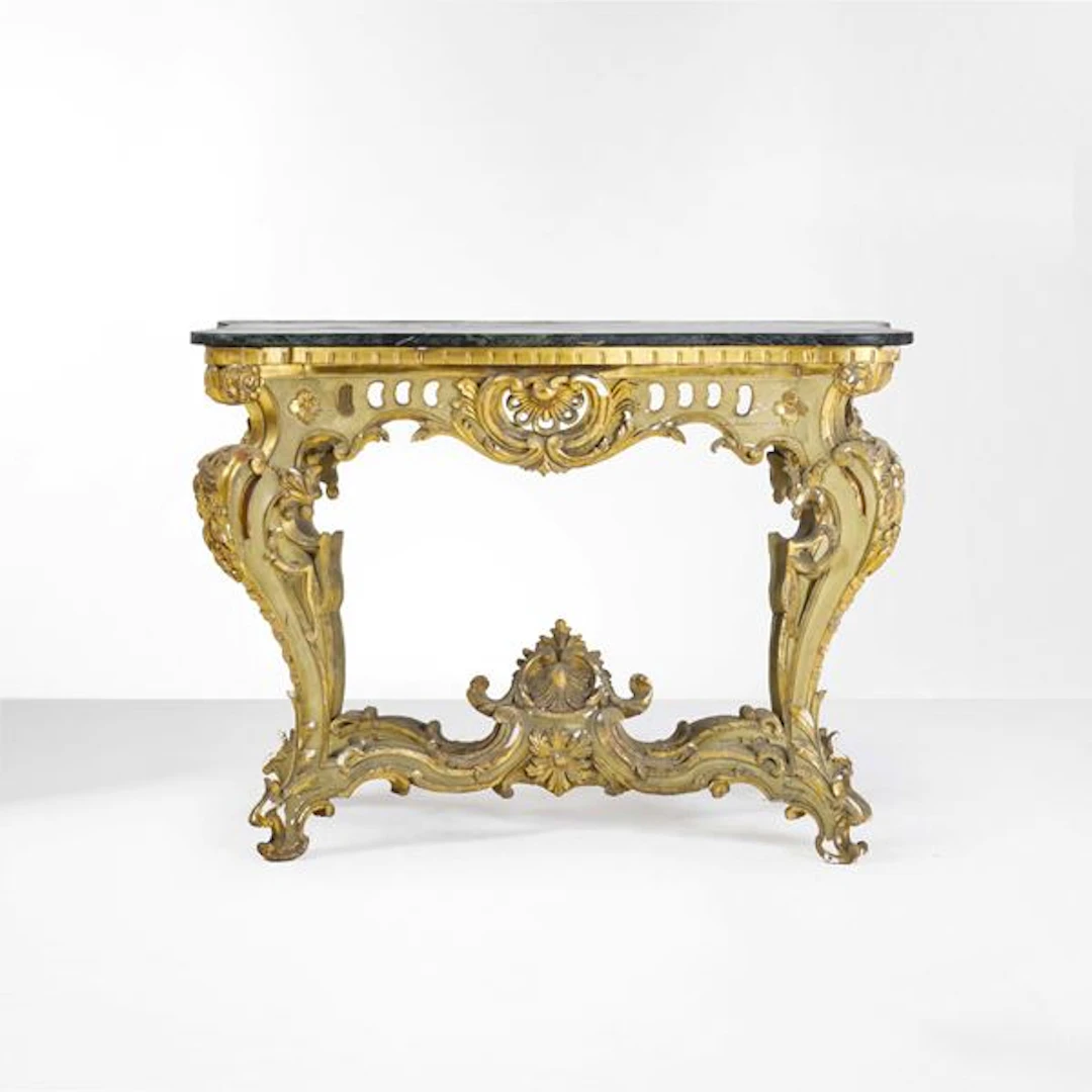 Console in stile barocco. XX secolo
