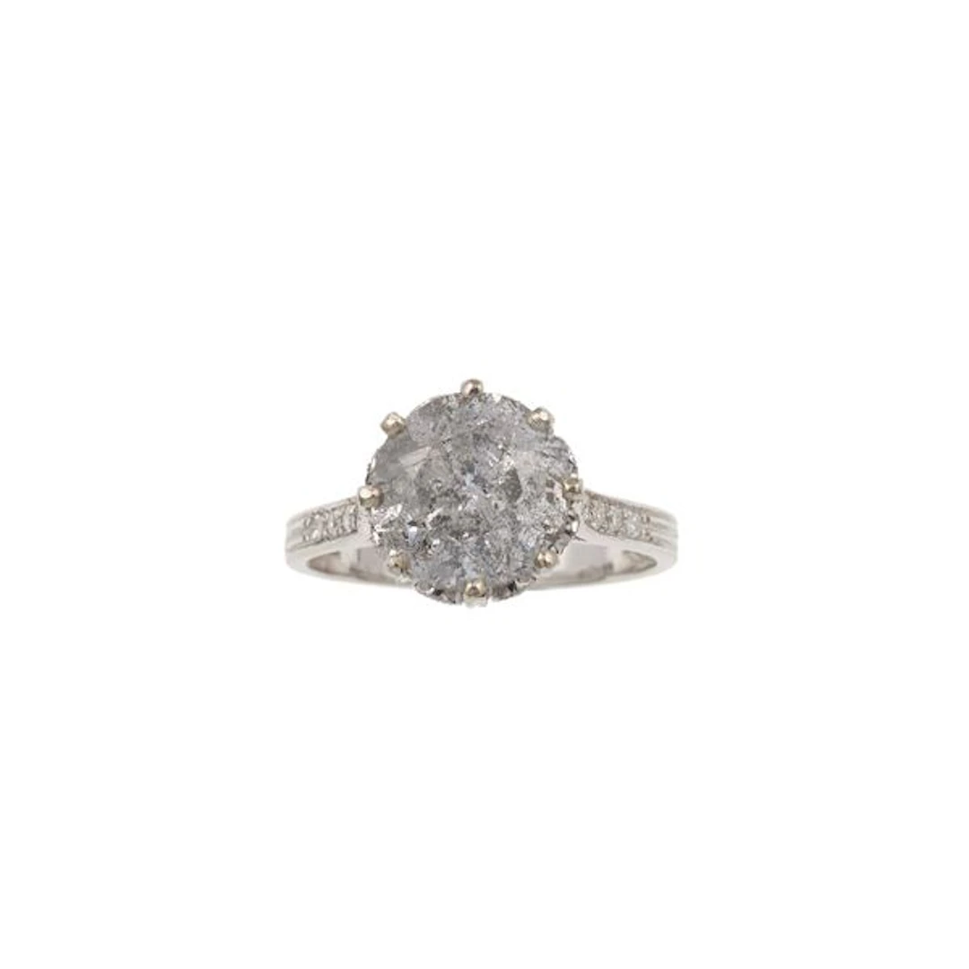 Old-cut diamond ring