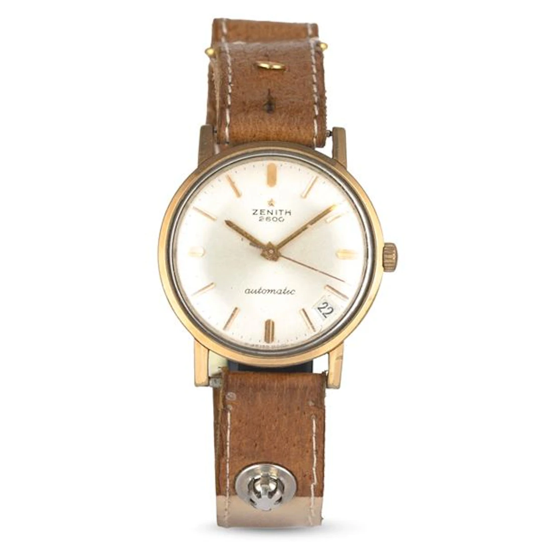 Stellina ref. 2600 in acciaio laminato, quadrante argentÃ¨ con datario