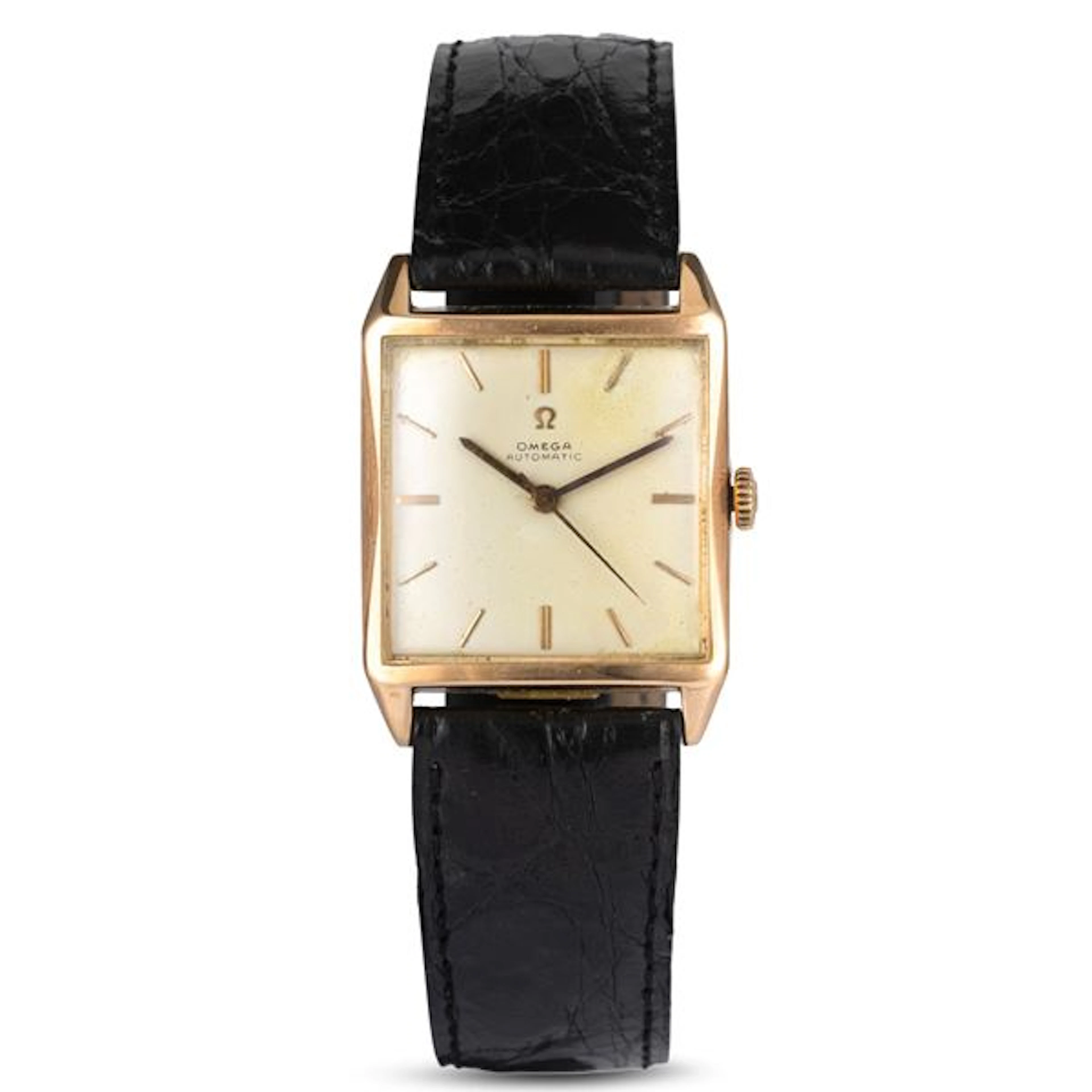 Orologio di forma ref. 161.031 in oro rosa 18k, quadrante argentÃ¨