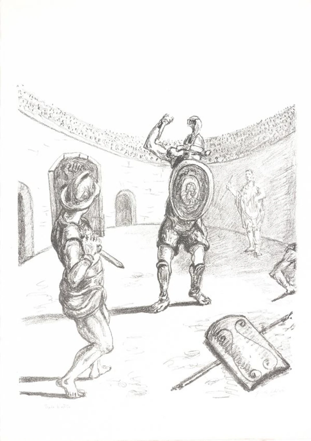 Gladiatori nell'arena