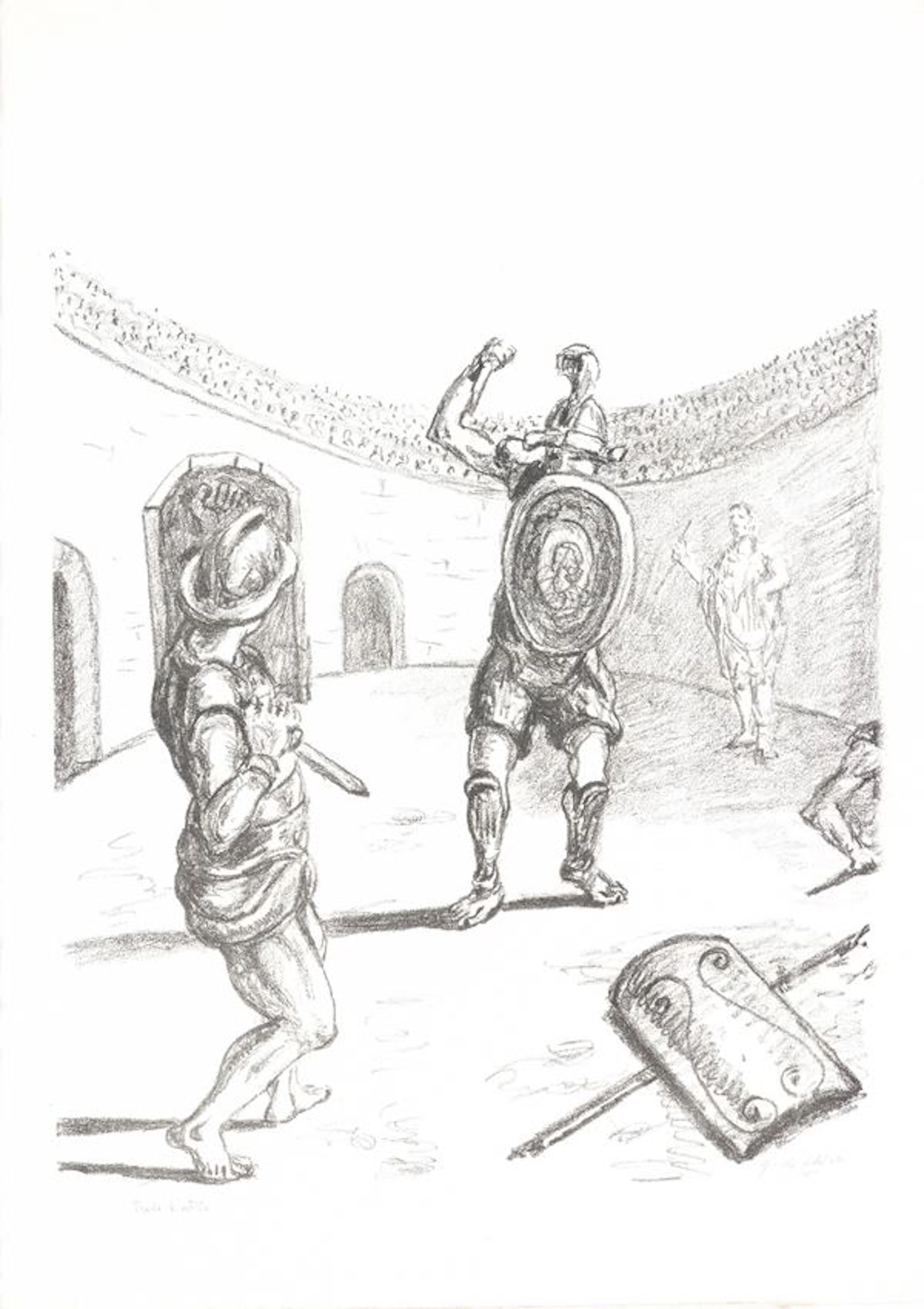 Gladiatori nell'arena