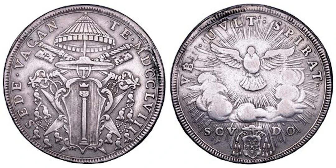 STATO PONTIFICIO. SEDE VACANTE 1758 (camerlengo cardinale Girolamo