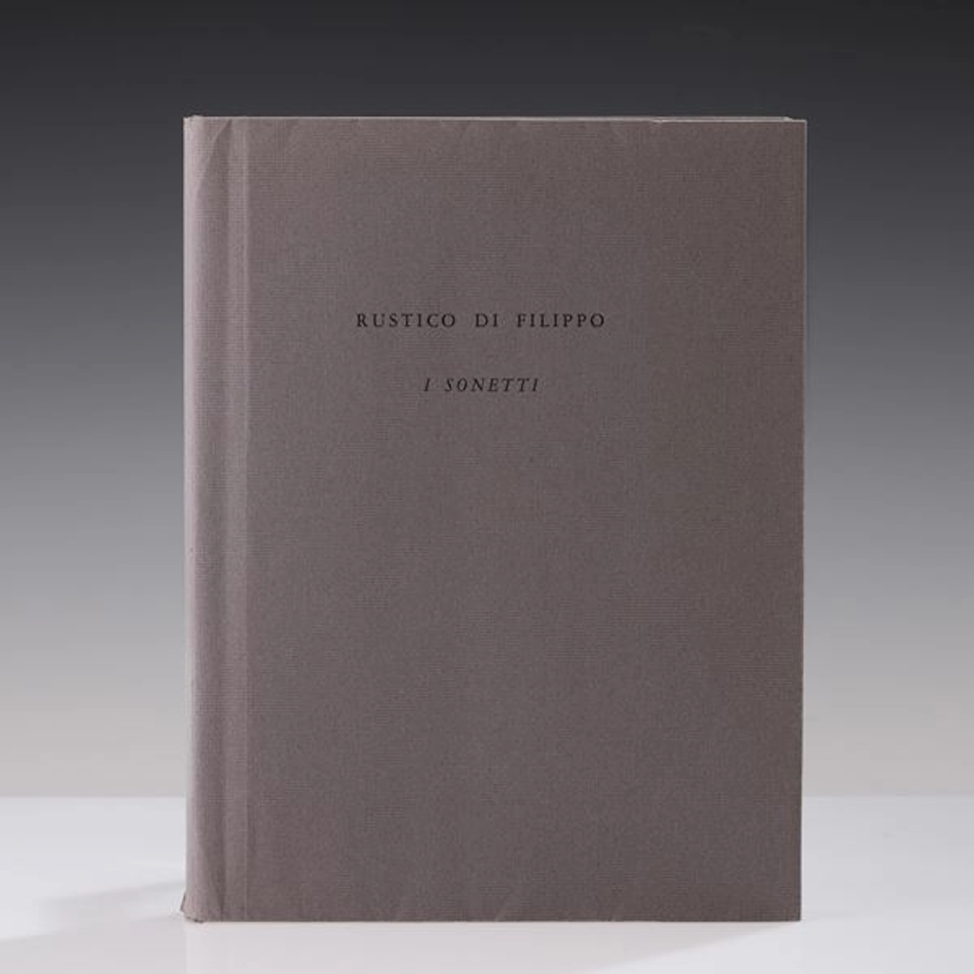 I sonetti by Rustico Di Filippo