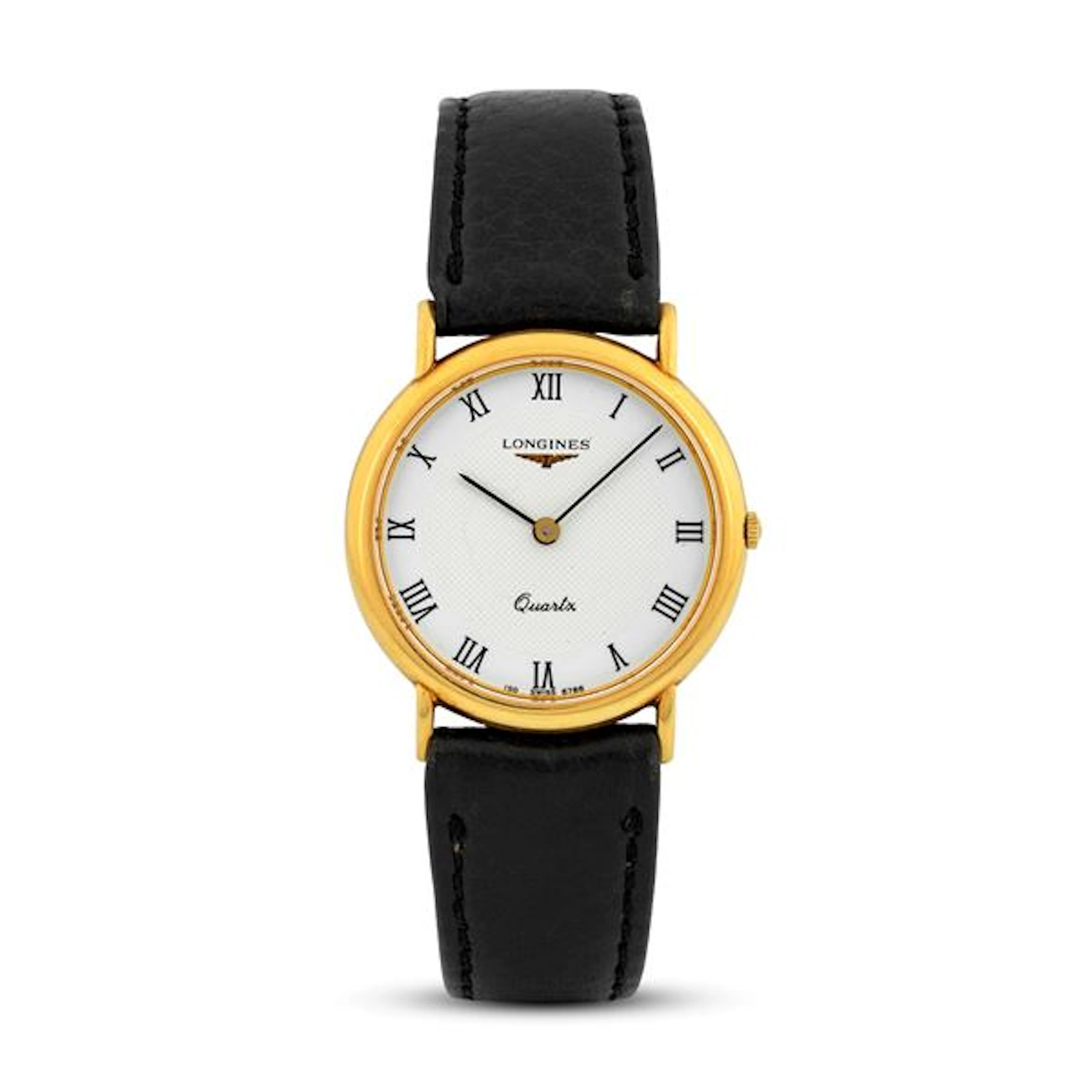 Solo tempo in oro giallo 18k con cassa personalizzata per Mobil, quadrante
