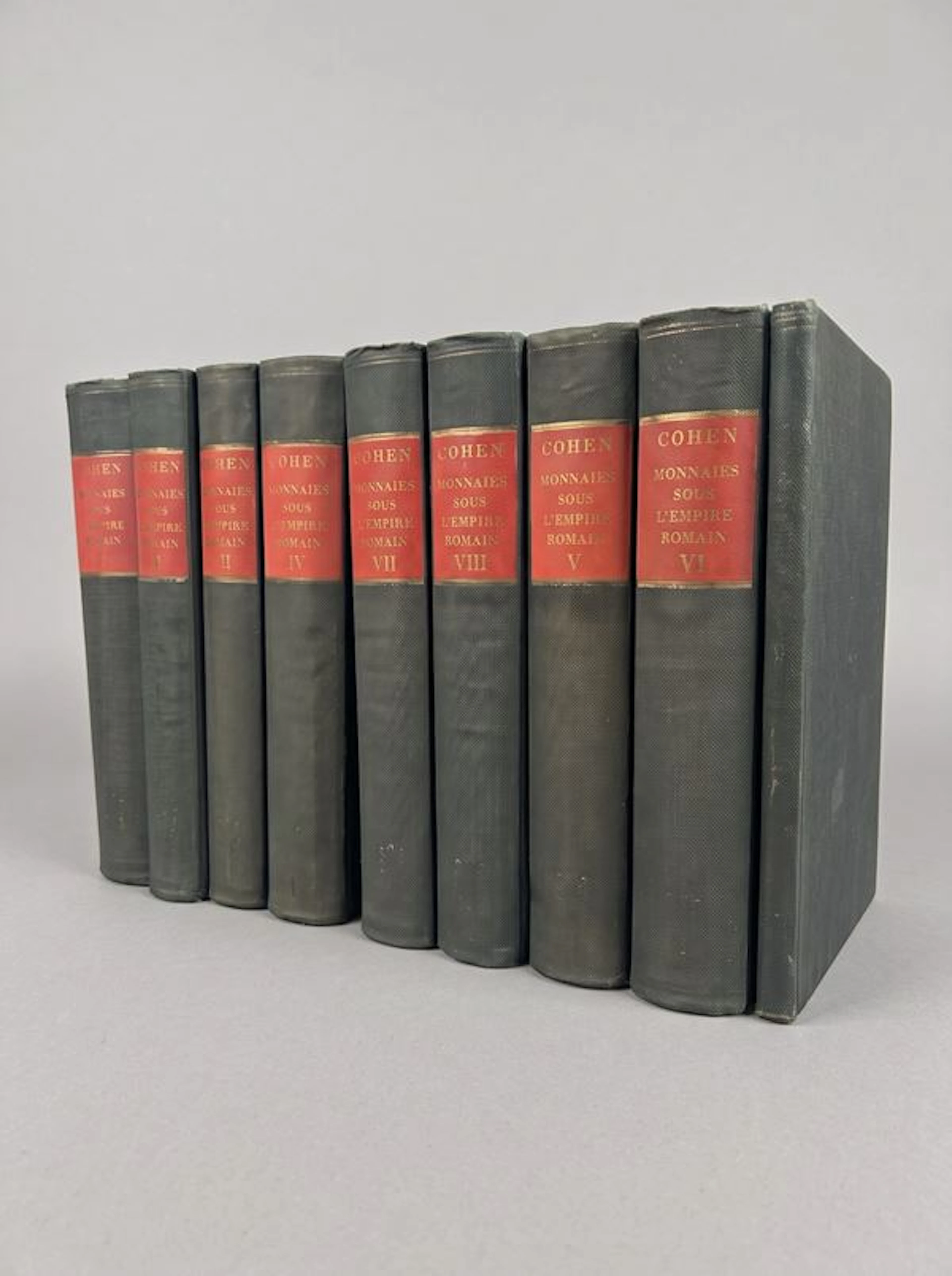 COHEN H. Description historique des Monnaies frappees sous lâempire