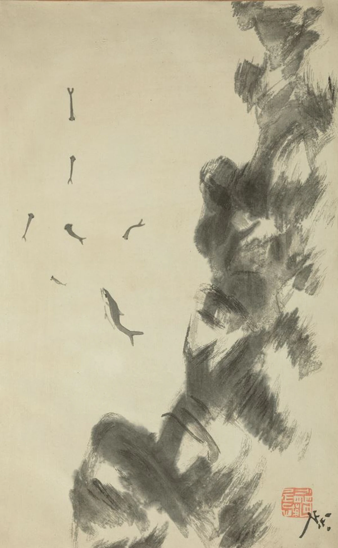 A xylography, China, 1900s Signed