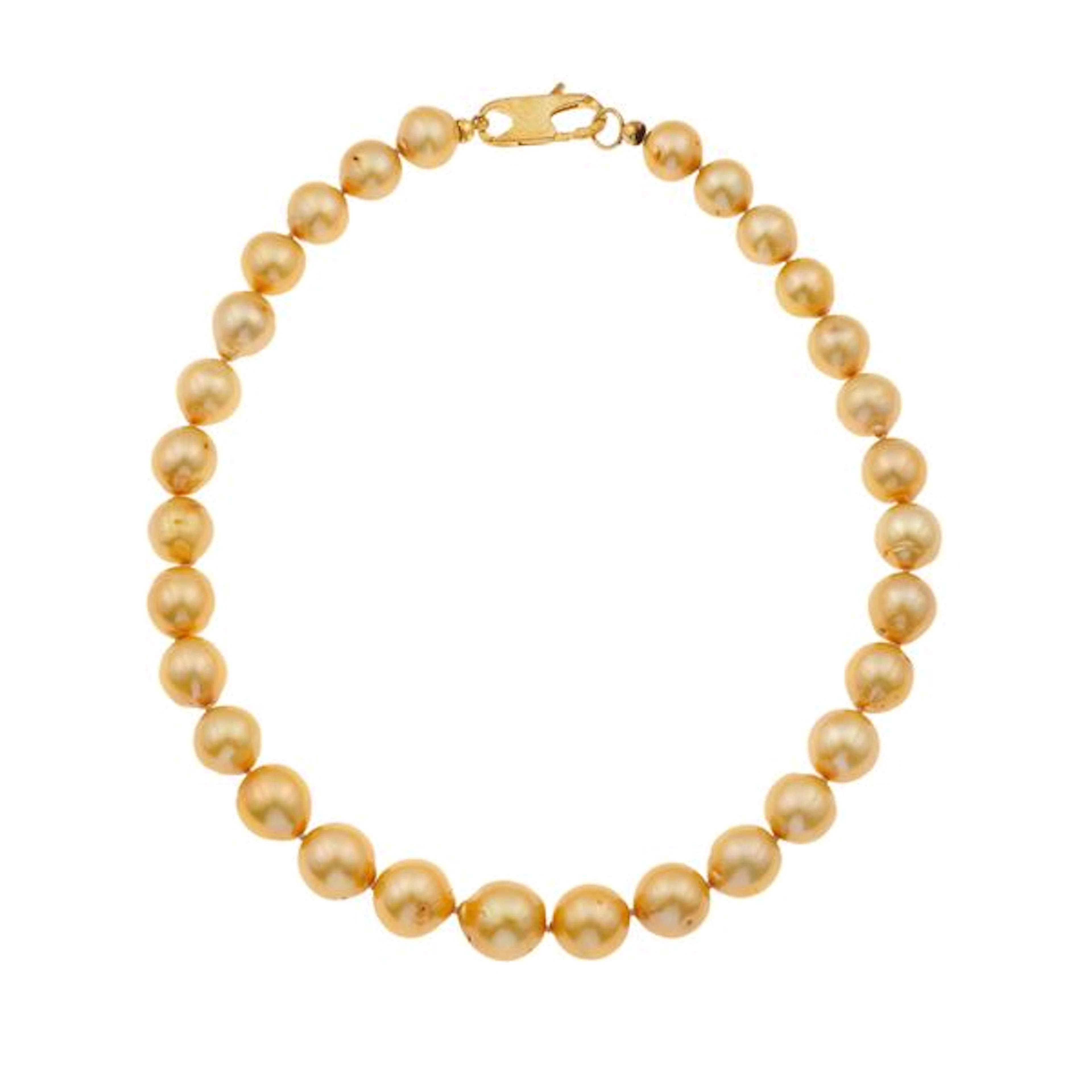 Freshwater pearl and silver necklace