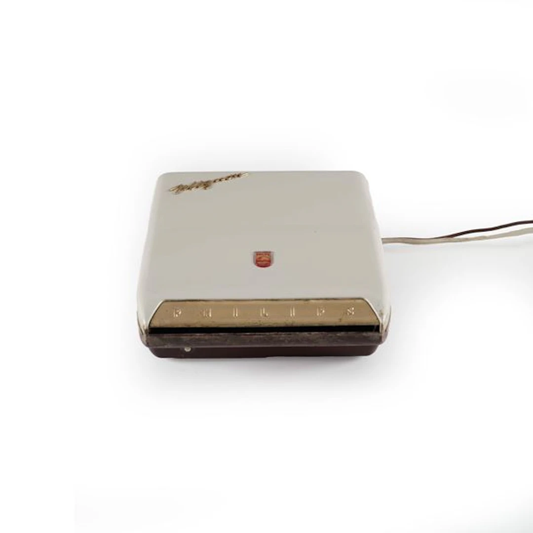 Giradischi âMignonâ, Phillips anni â60. Scatola originale