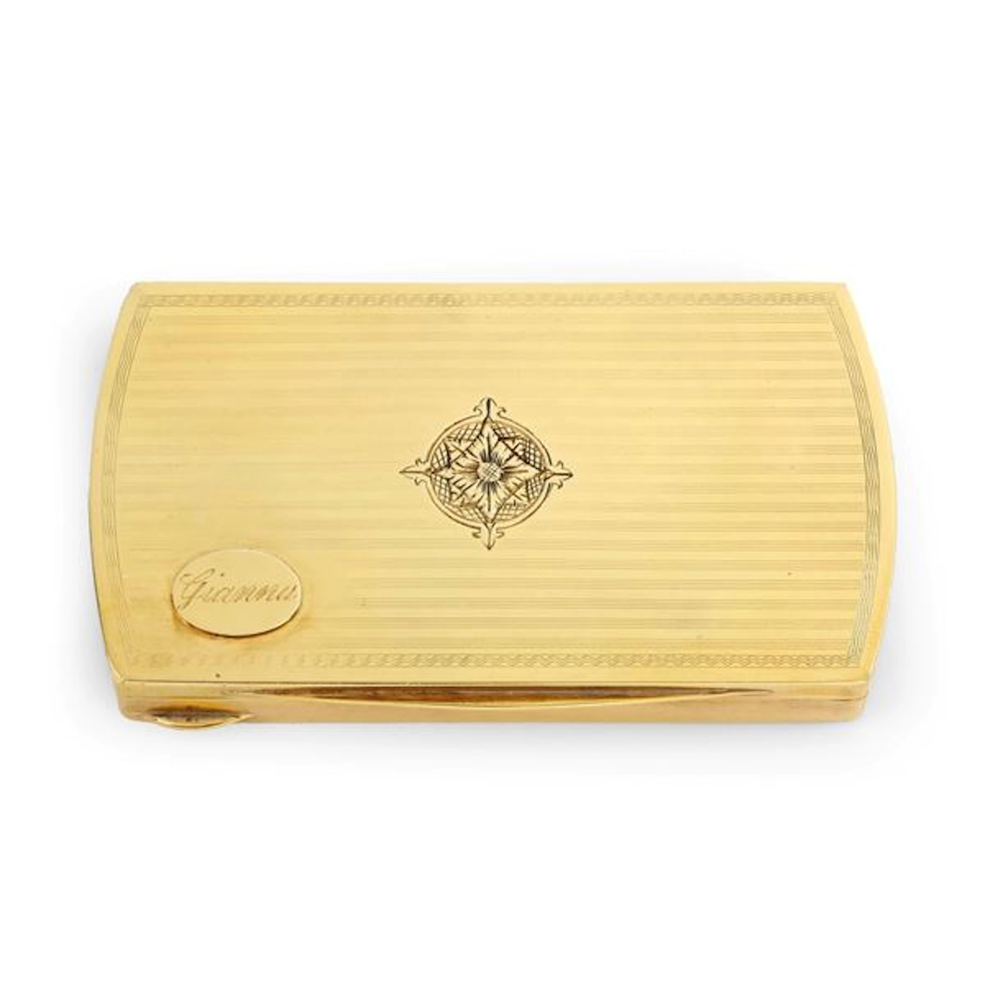 Scatolina in oro 18k (*)
