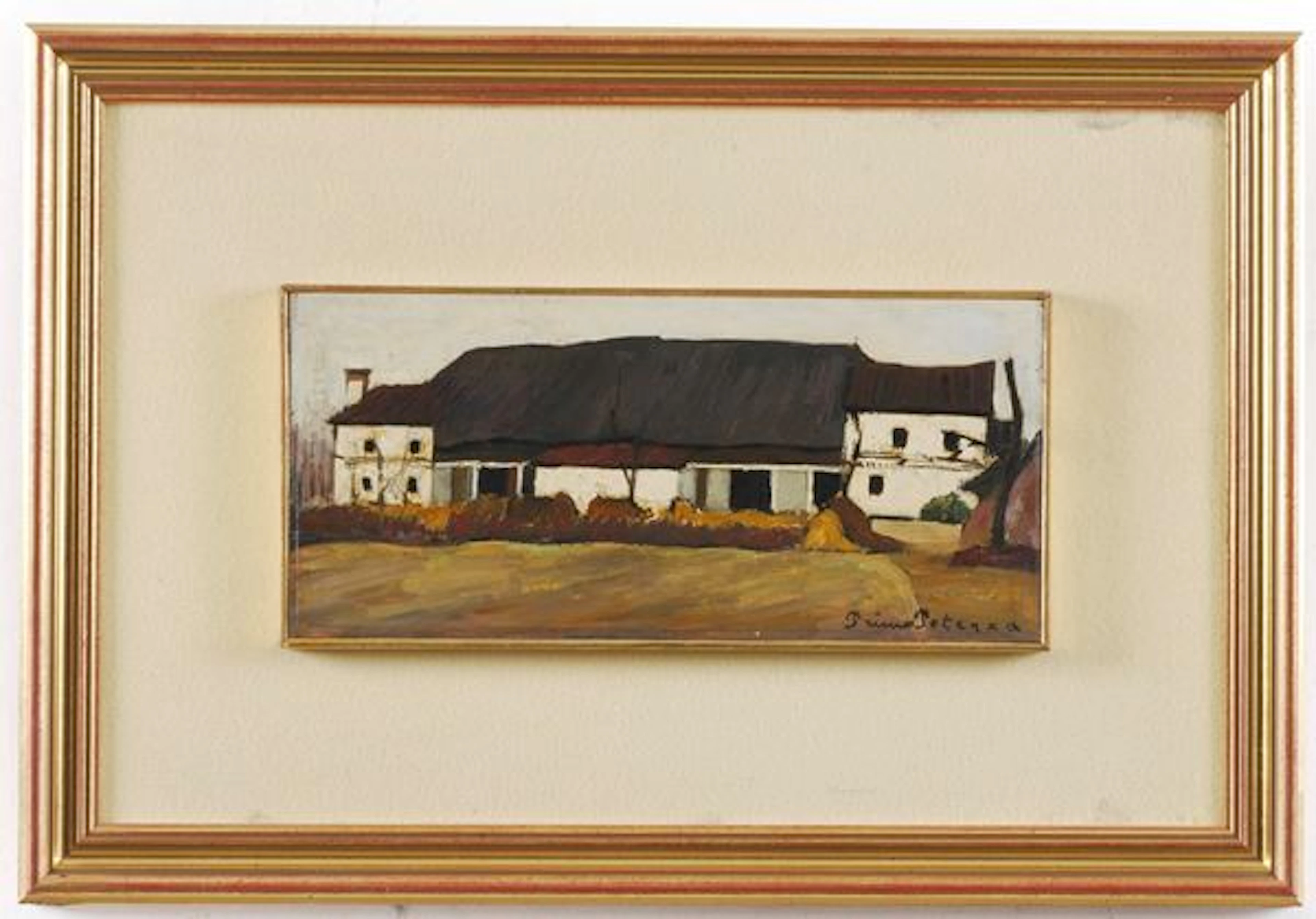 Paesaggio con cascina