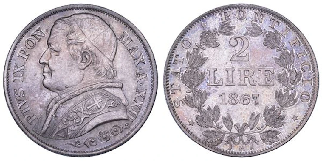 STATO PONTIFICIO. PIO IX (Giovanni Maria Mastai Ferretti), 1846-1878.
