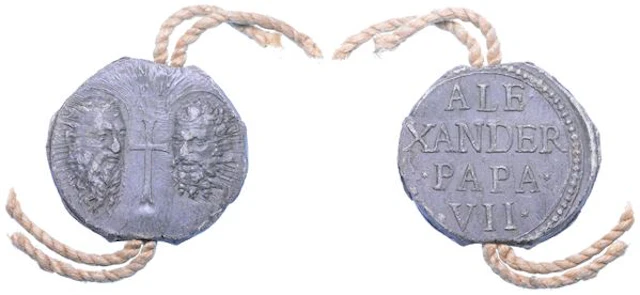 STATO PONTIFICIO. ALESSANDRO VII (Fabio Chigi), 1655-1667. Bolla papale.