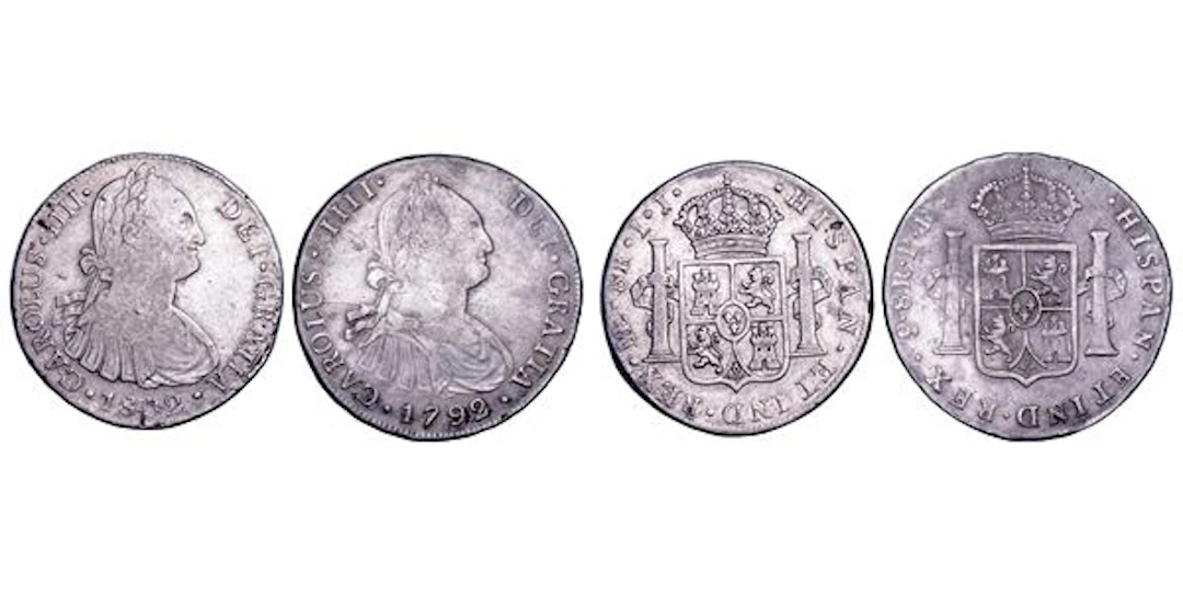 CARLOS IV, 1788-1808. BOLIVIA E PERUâ. Lotto di due monete.