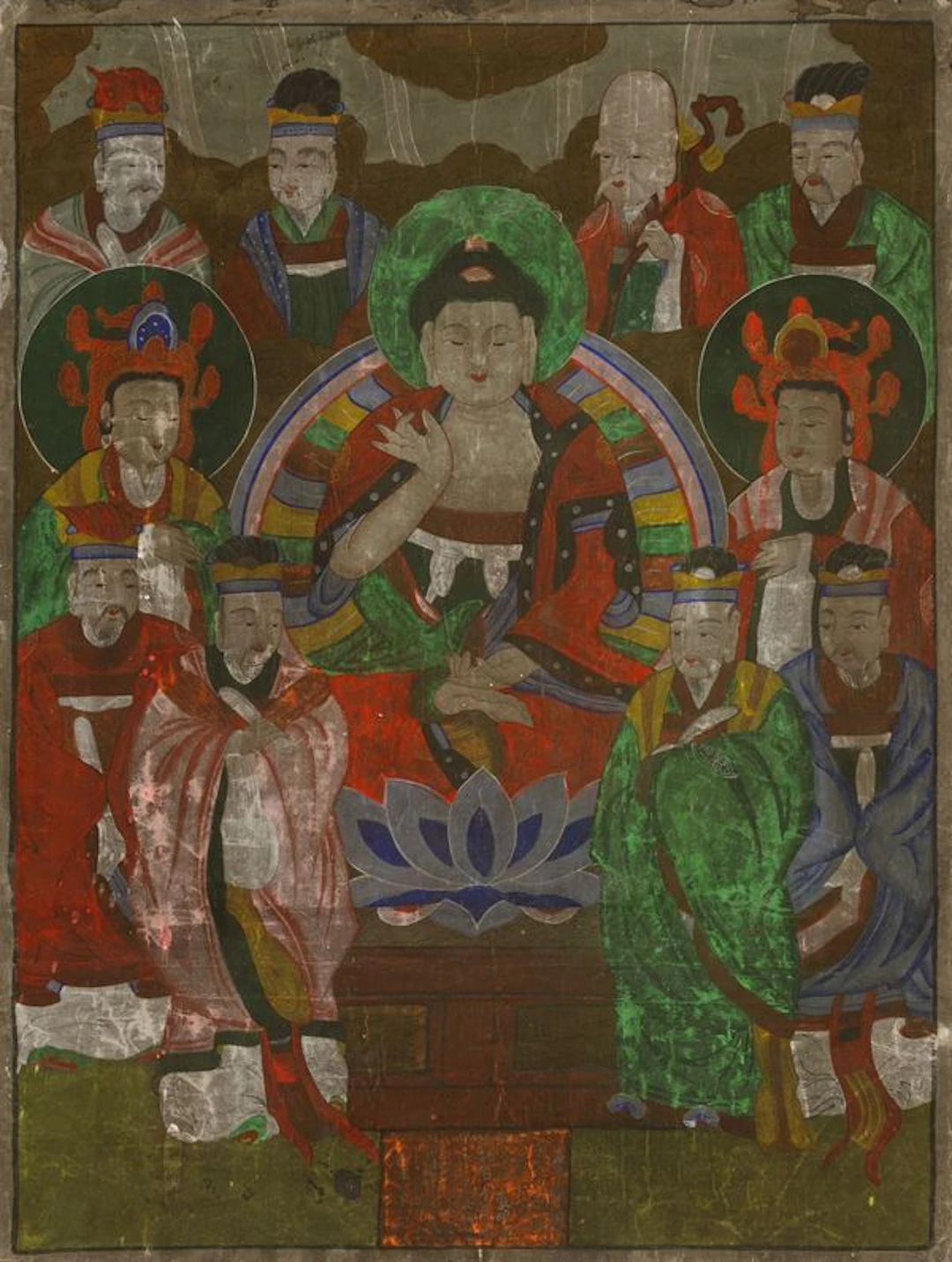 A painting on paper, China, Qing Dynasty