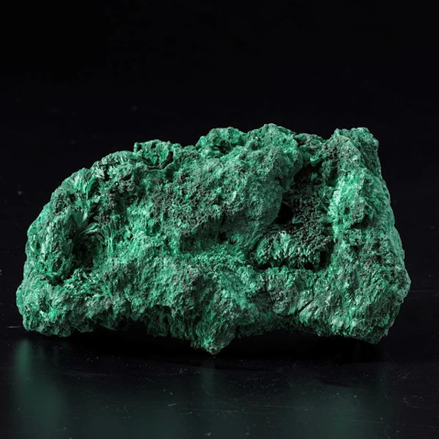 Felted malachite