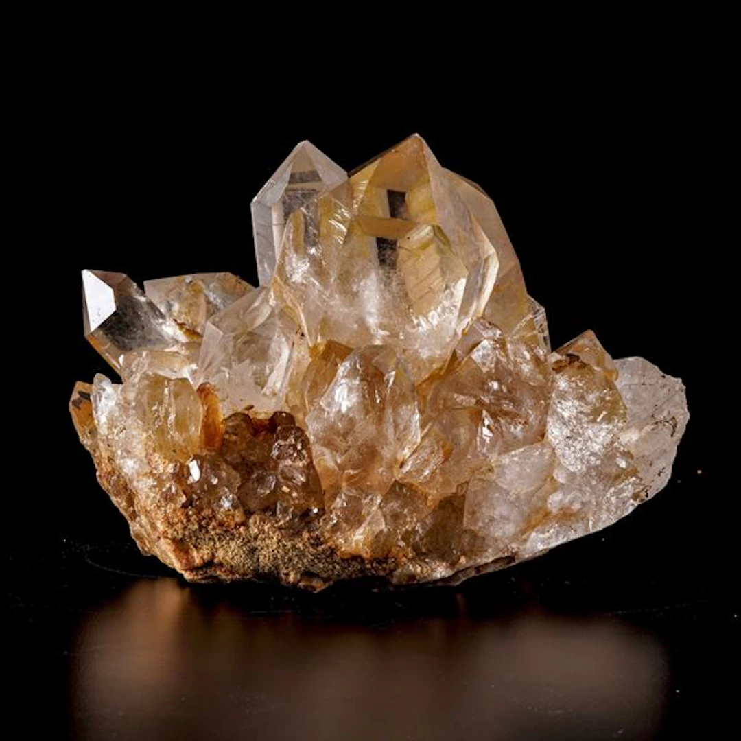 Big smoky quarz cluster