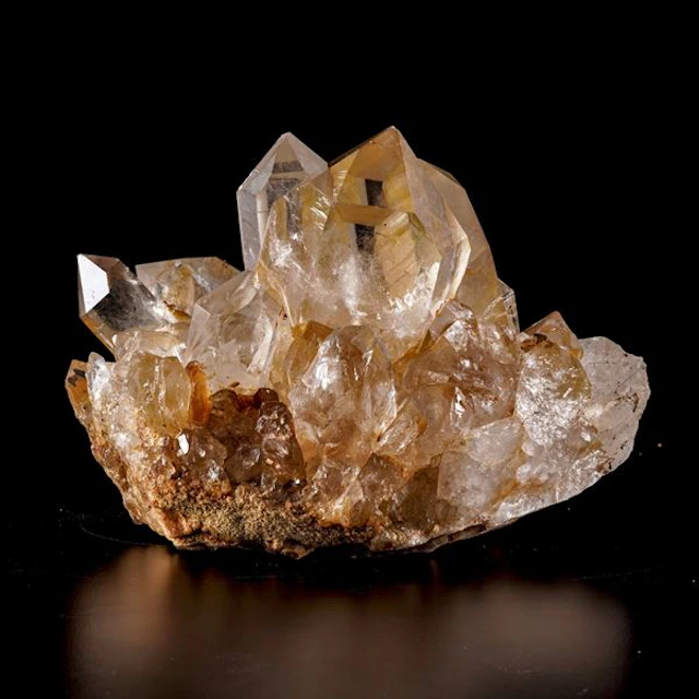 Big smoky quarz cluster